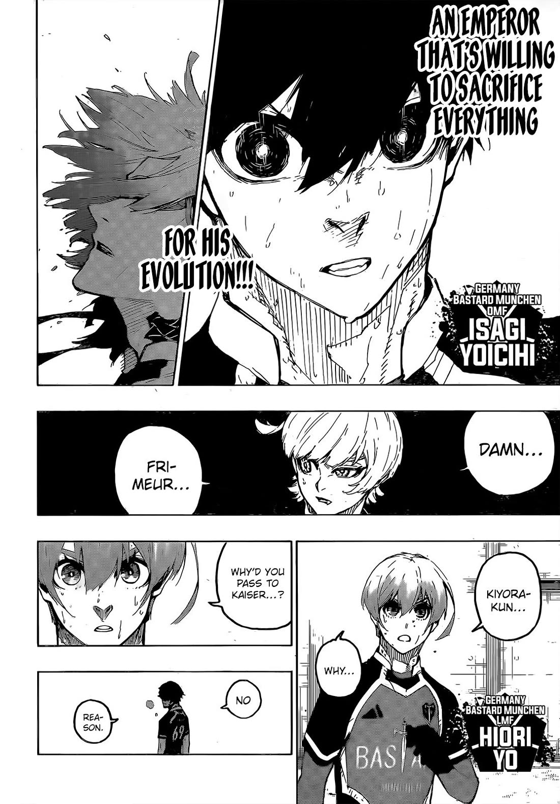 Blue Lock Chapter 267 page 3 - Chapter 267: The Golden Ticket