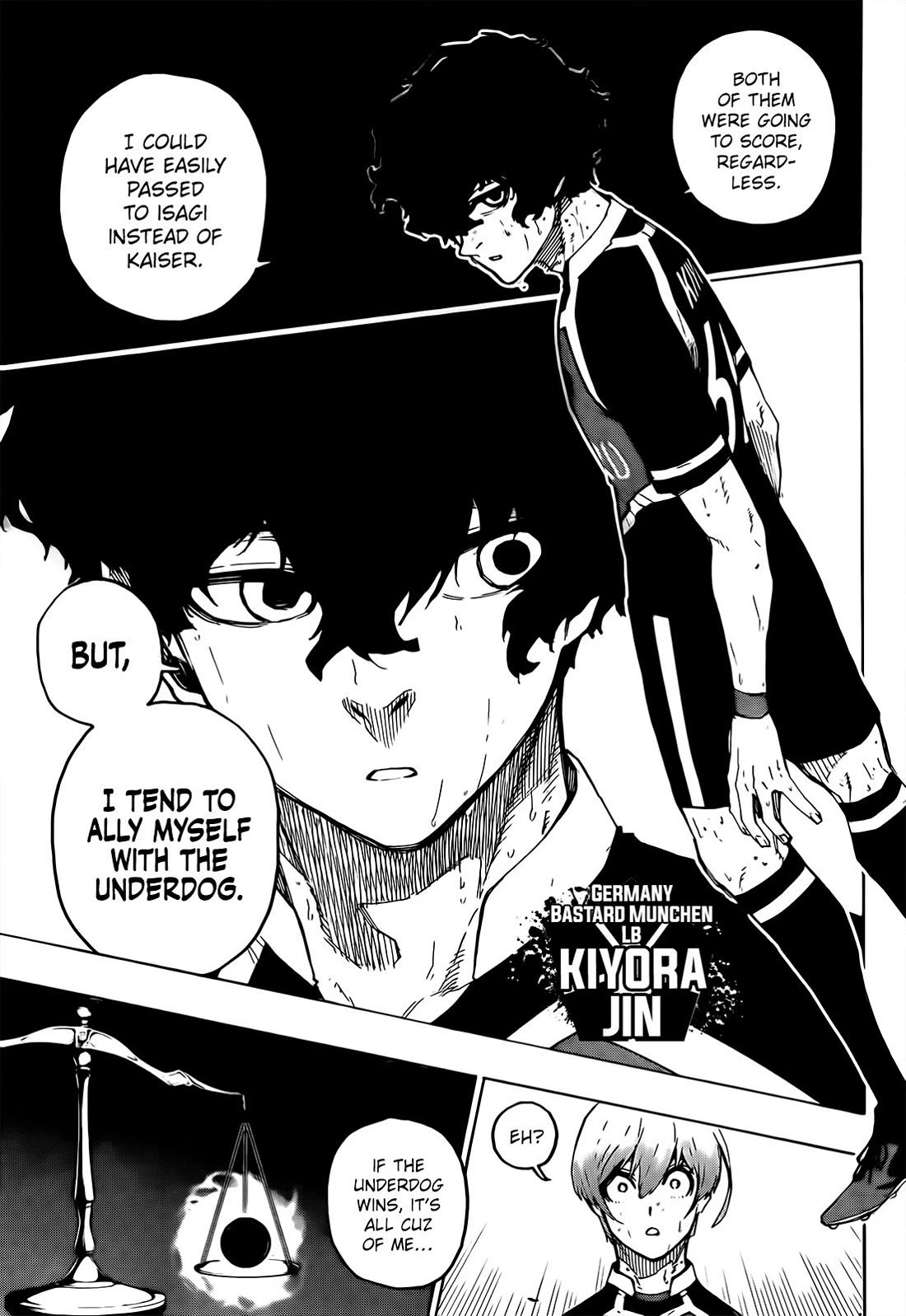 Blue Lock Chapter 267 page 4 - Chapter 267: The Golden Ticket