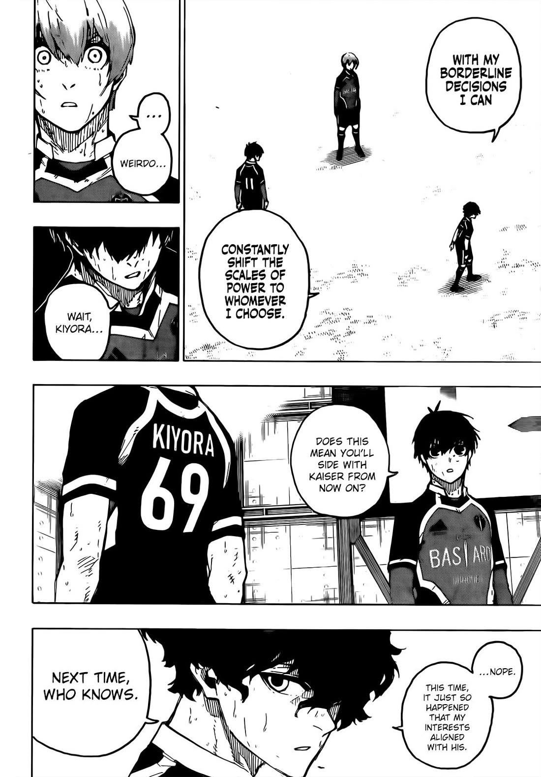 Blue Lock Chapter 267 page 5 - Chapter 267: The Golden Ticket