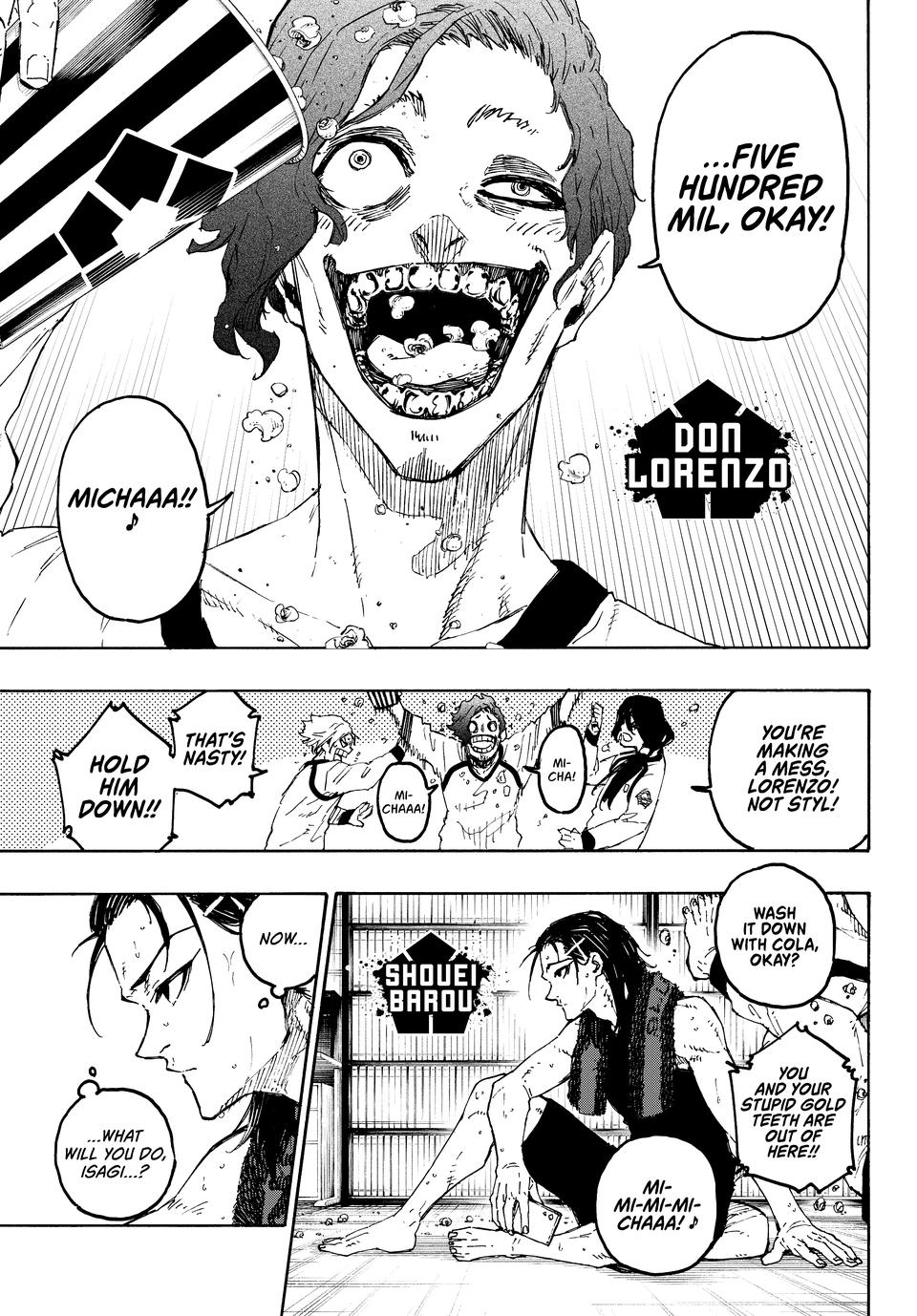 Blue Lock Chapter 268 page 3 - Chapter 268