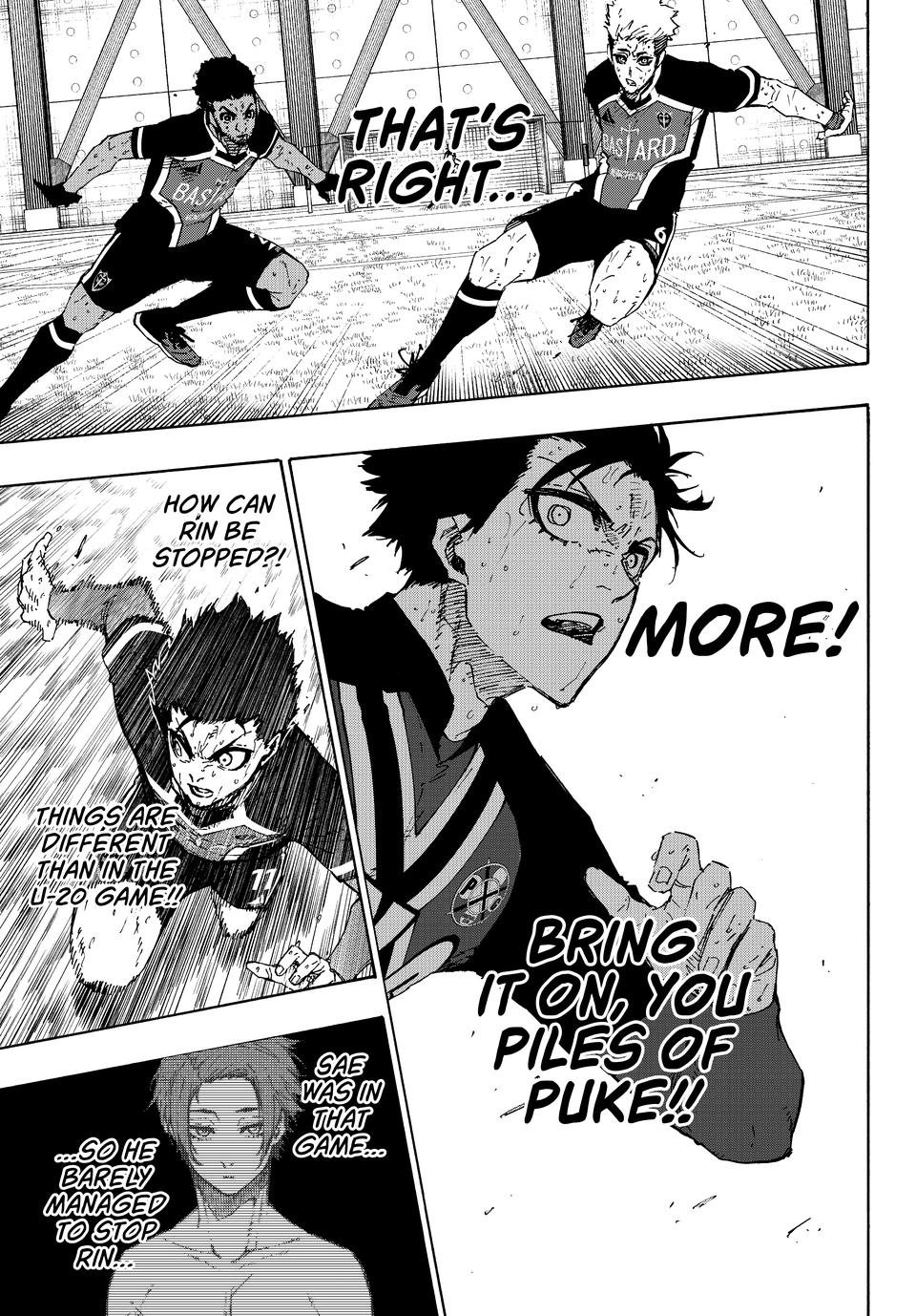 Blue Lock Chapter 270 page 11 - Chapter 270: Break