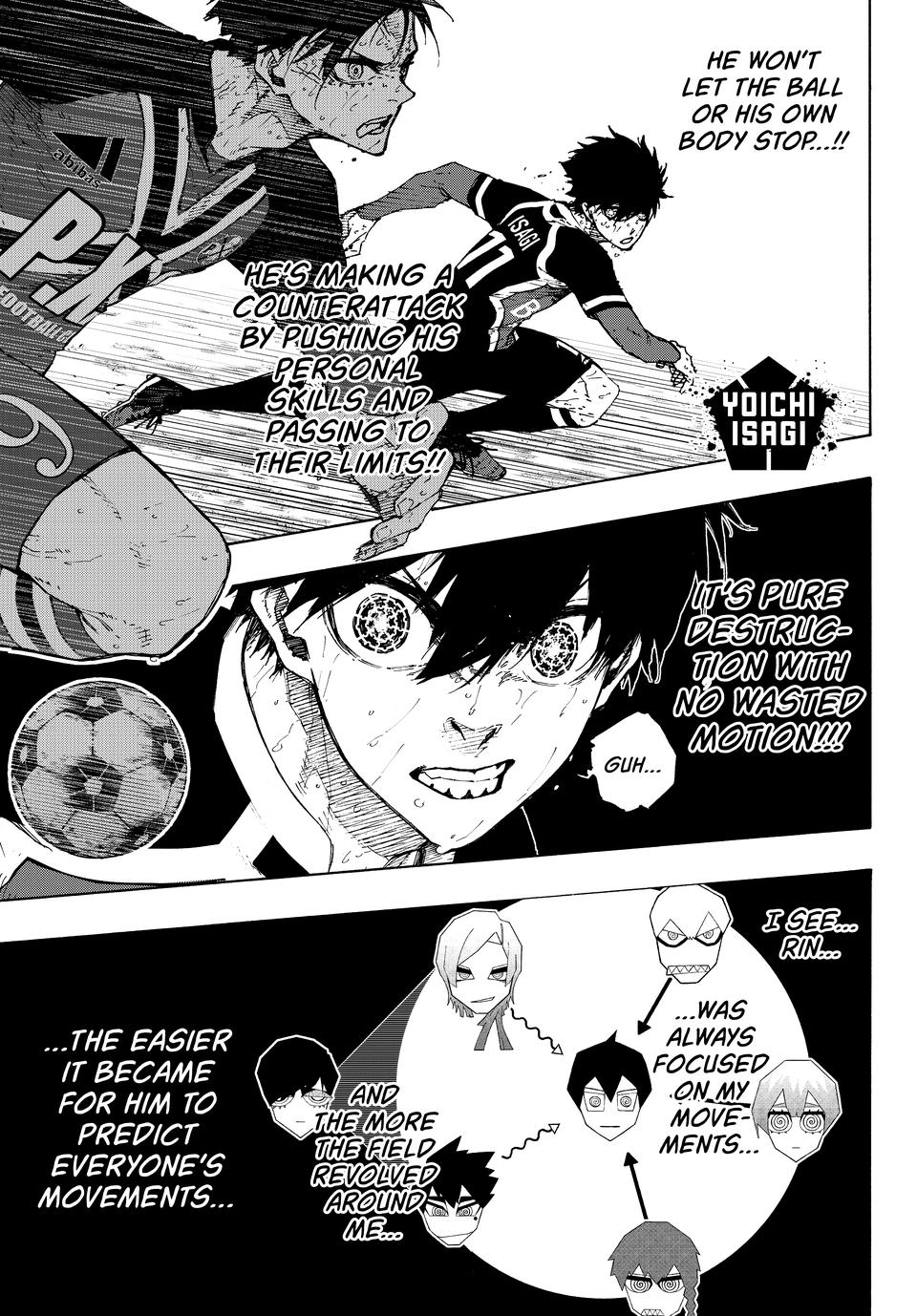 Blue Lock Chapter 270 page 7 - Chapter 270: Break