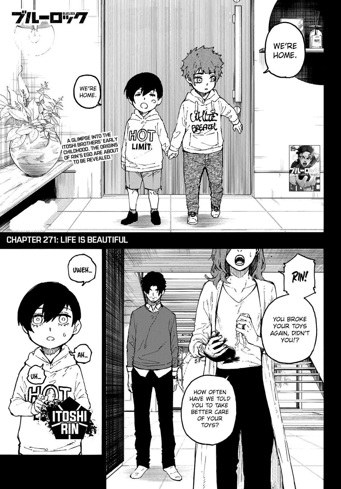 Blue Lock Chapter 271 page 2 - Chapter 271: Life is beautiful
