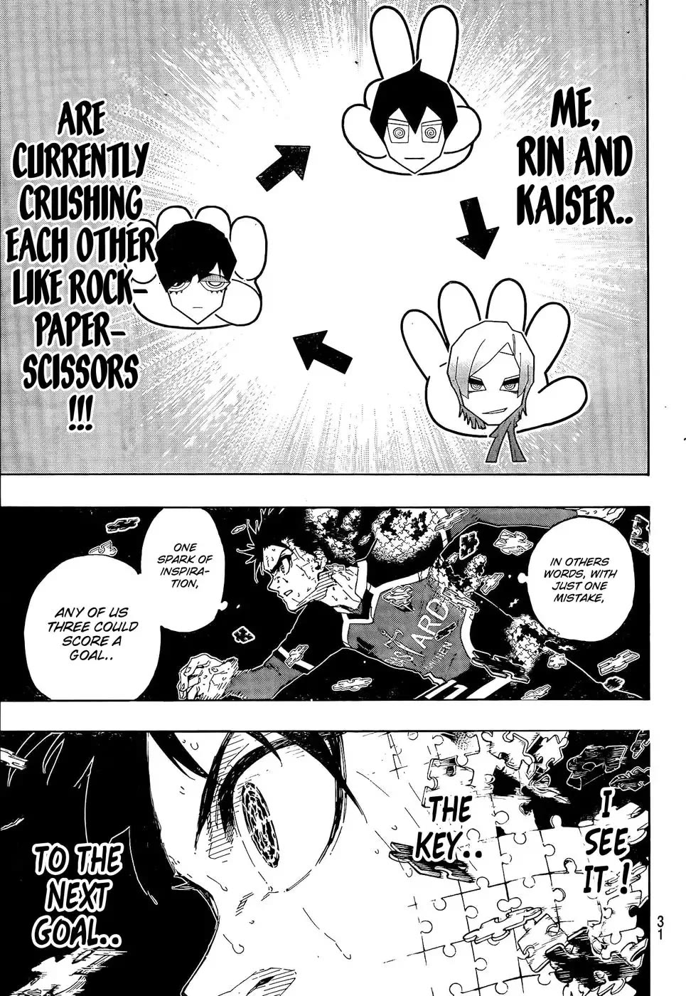 Blue Lock Chapter 272 page 18 - Chapter 272: Rock-Paper-Scissors