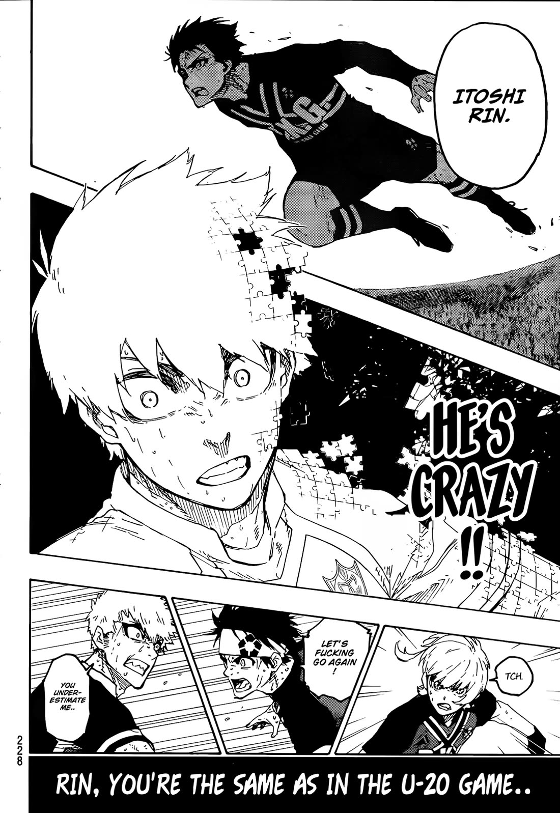 Blue Lock Chapter 273 page 13 - Chapter 273: Beast of Destruction