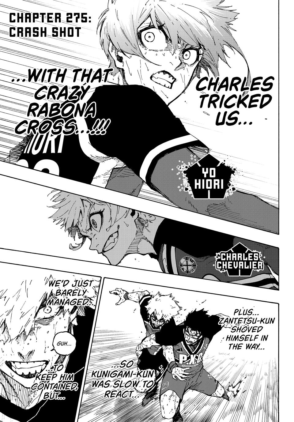 Blue Lock Chapter 275 thumbnail