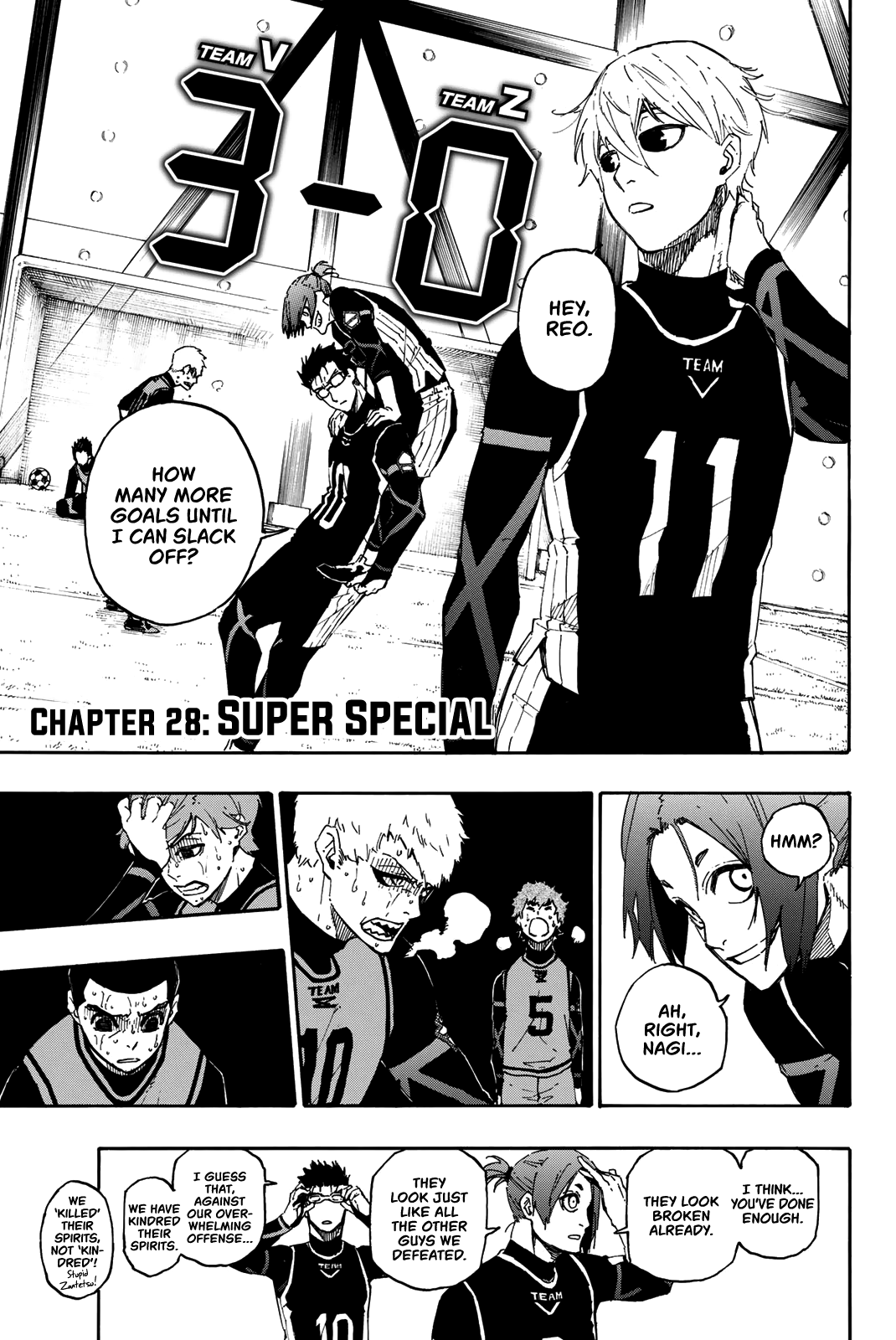 Blue Lock Chapter 28 page 2 - Chapter 28: Super Special