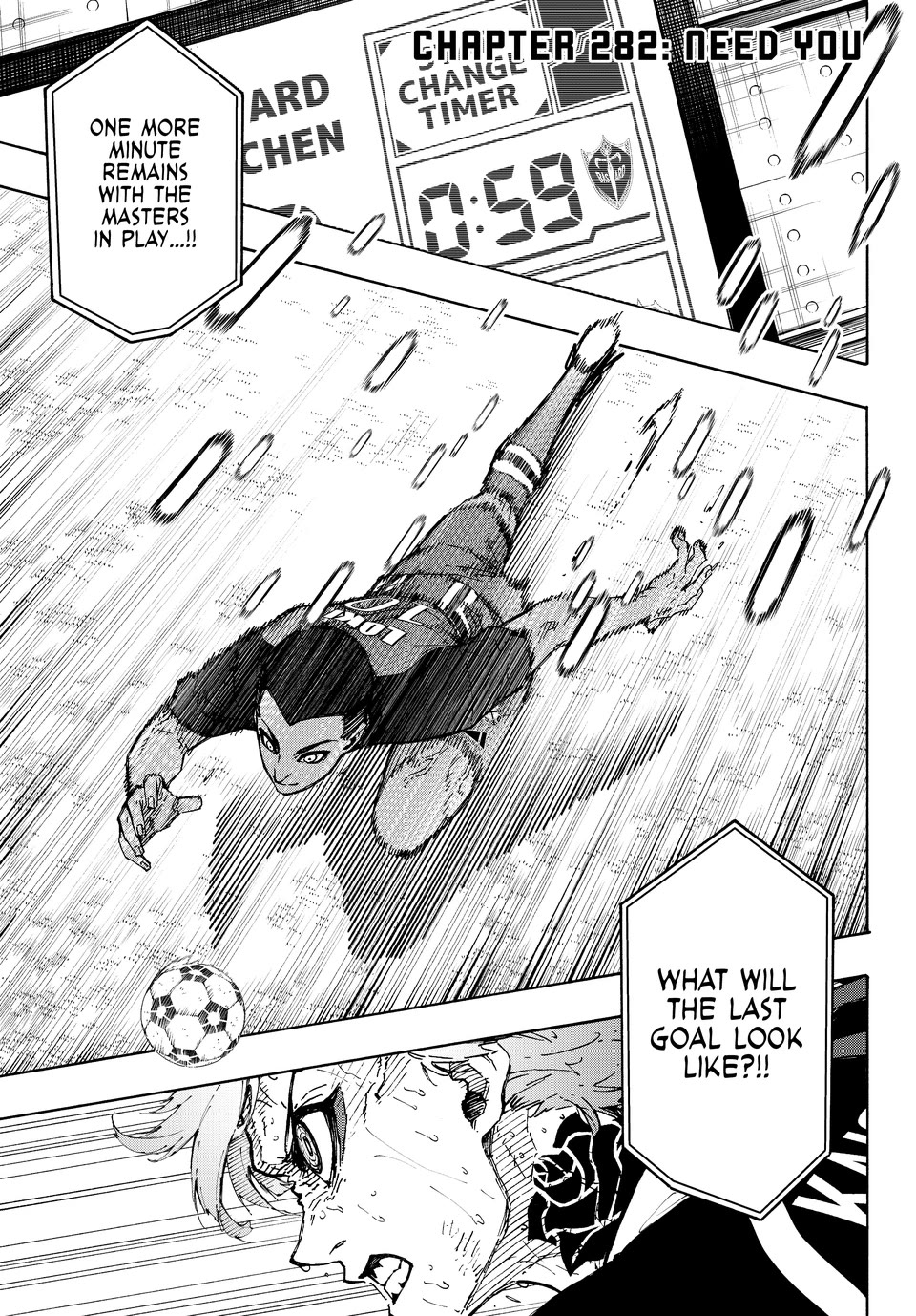 Blue Lock Chapter 282 page 1 - Chapter 282