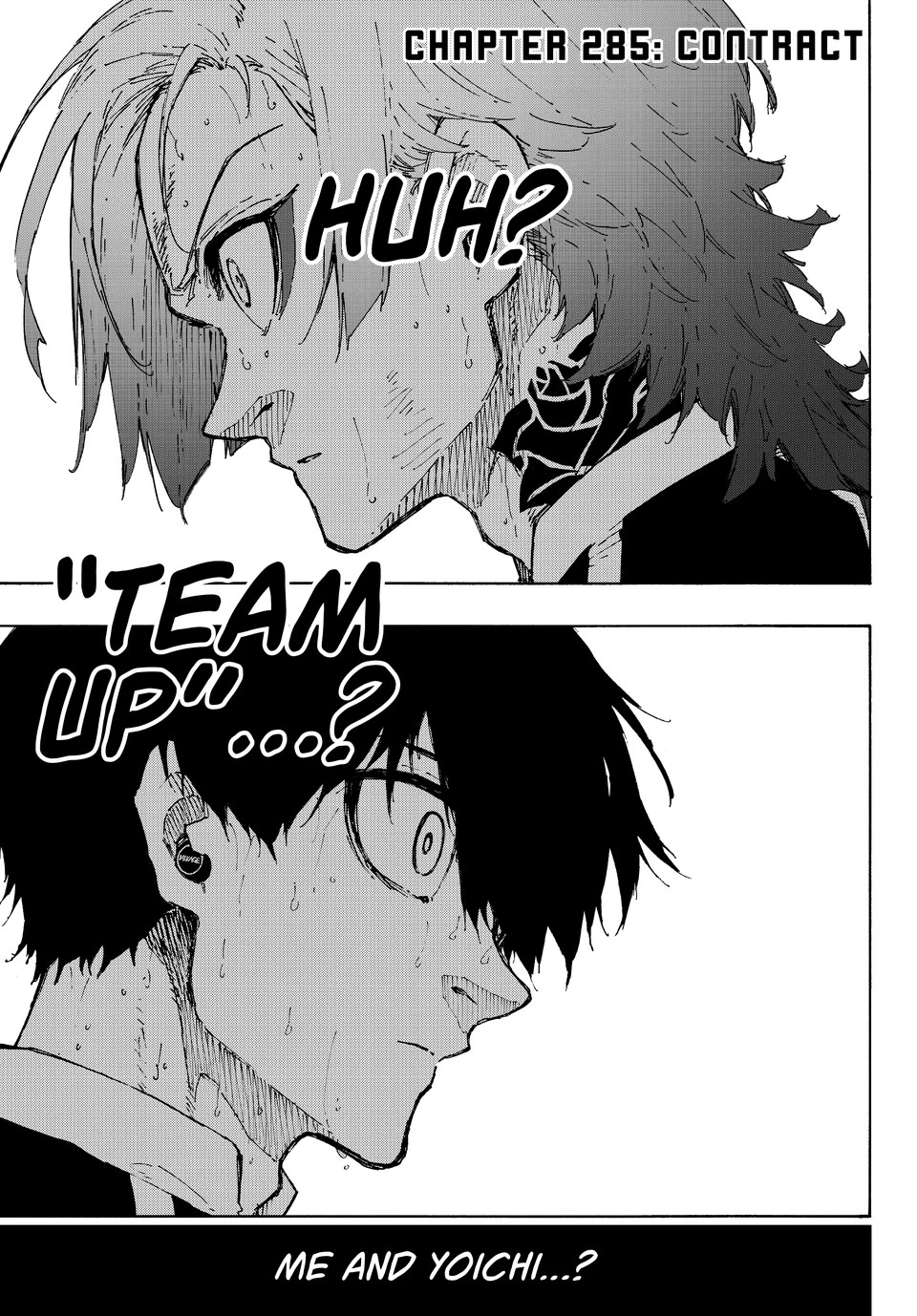 Blue Lock Chapter 285 page 1 - Chapter 285