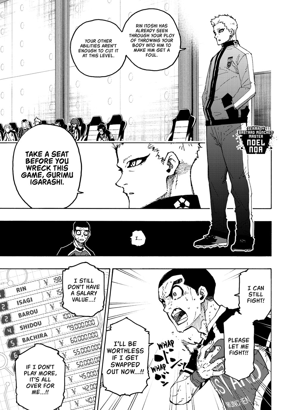 Blue Lock Chapter 287 page 16 - Chapter 287