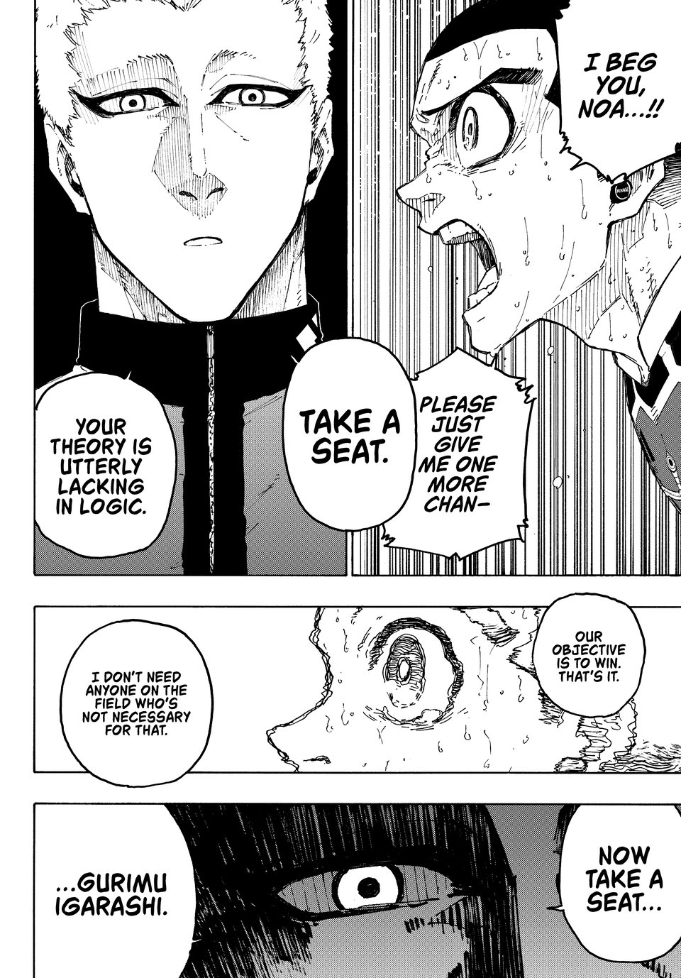 Blue Lock Chapter 287 page 17 - Chapter 287