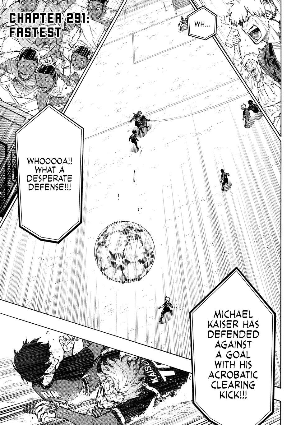 Blue Lock Chapter 291 page 1 - Chapter 291