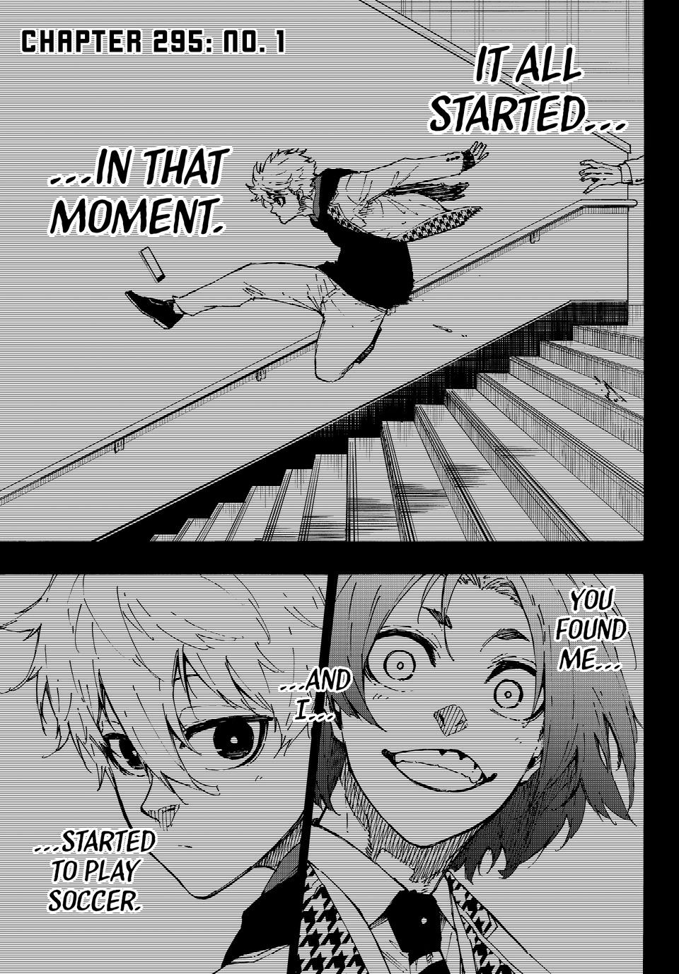 Blue Lock Chapter 295 page 1 - Chapter 295