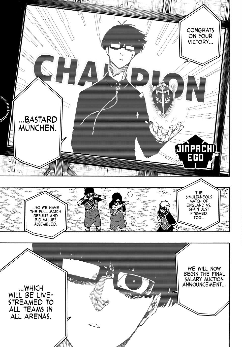 Blue Lock Chapter 295 page 9 - Chapter 295