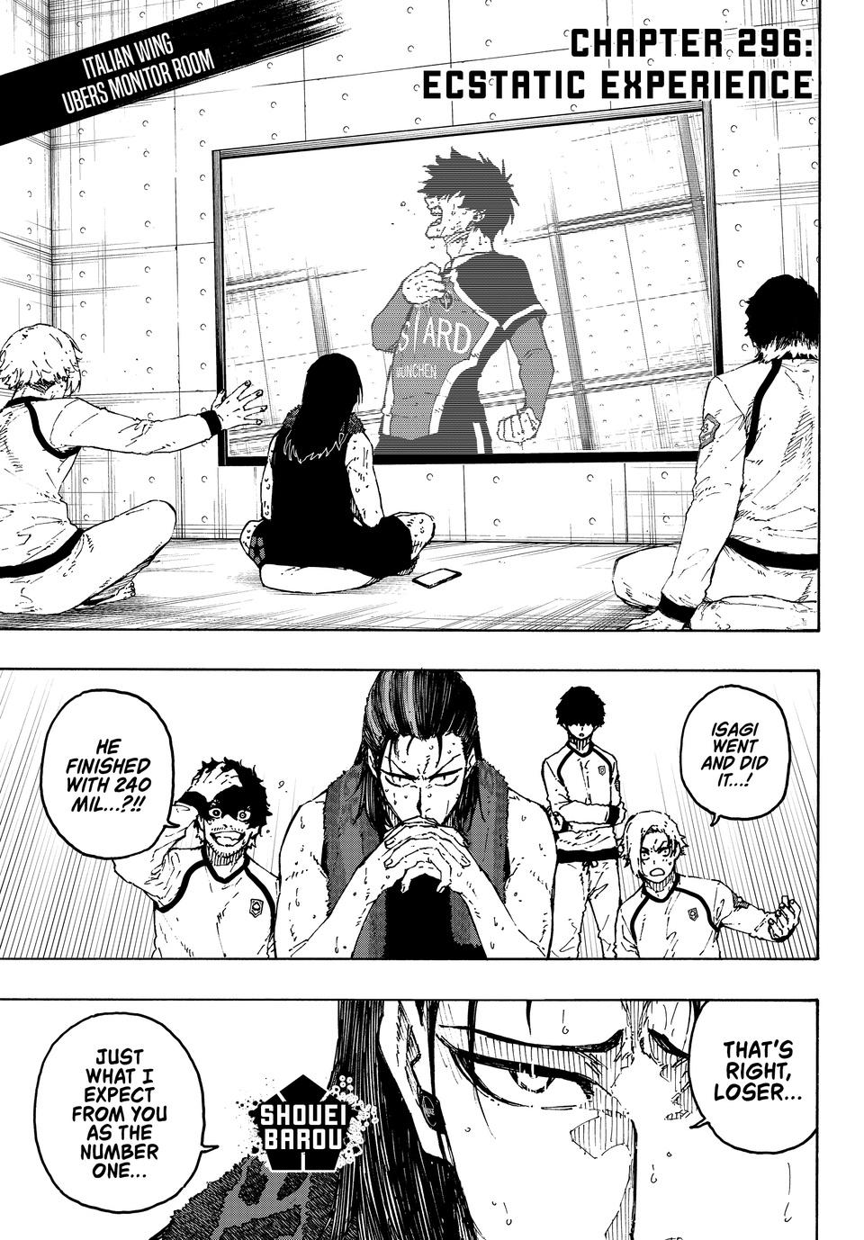 Blue Lock Chapter 296 thumbnail