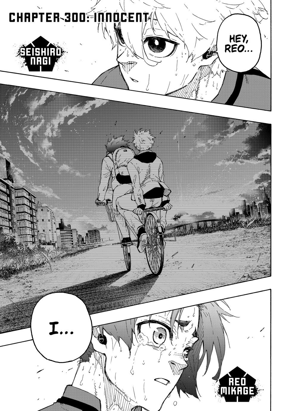 Blue Lock Chapter 300 page 1 - Chapter 300