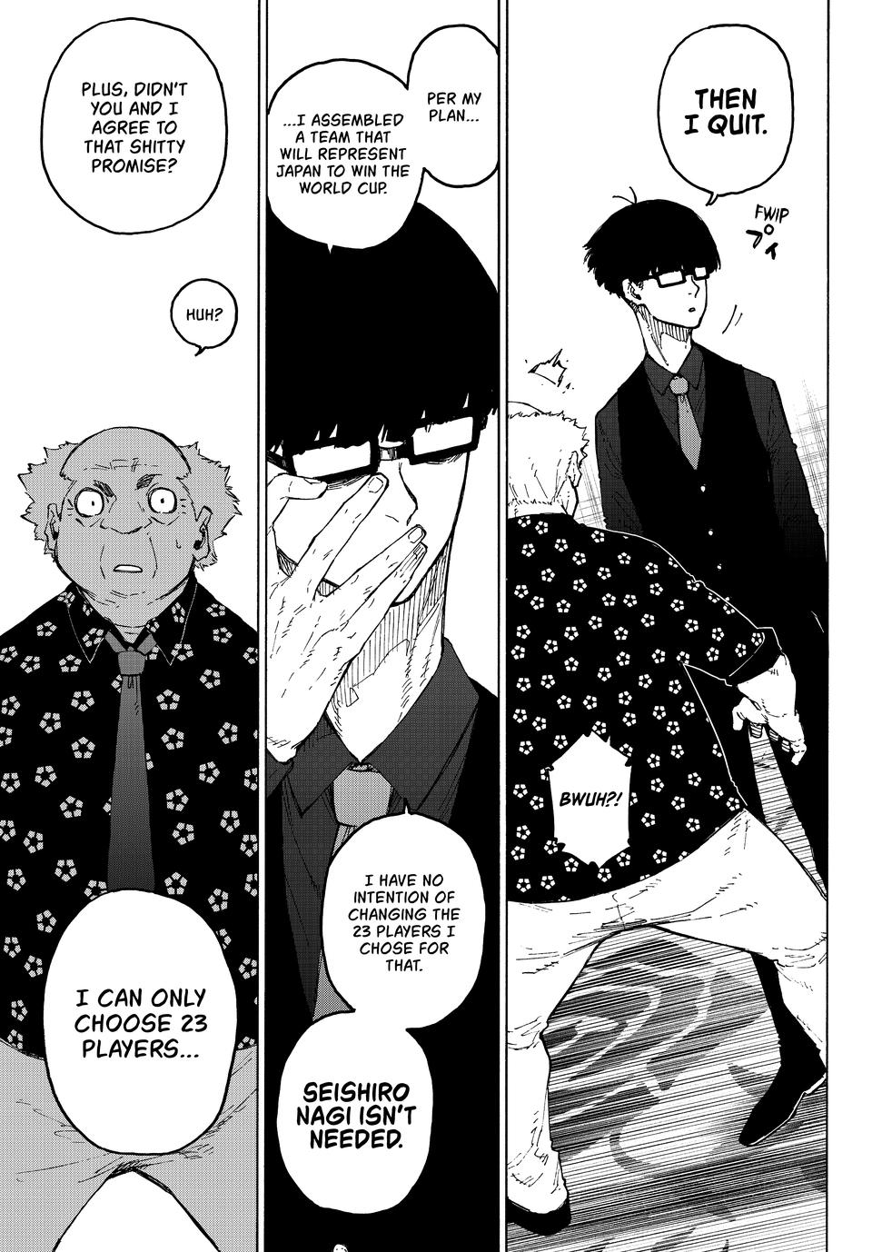 Blue Lock Chapter 303 page 11 - Chapter 303