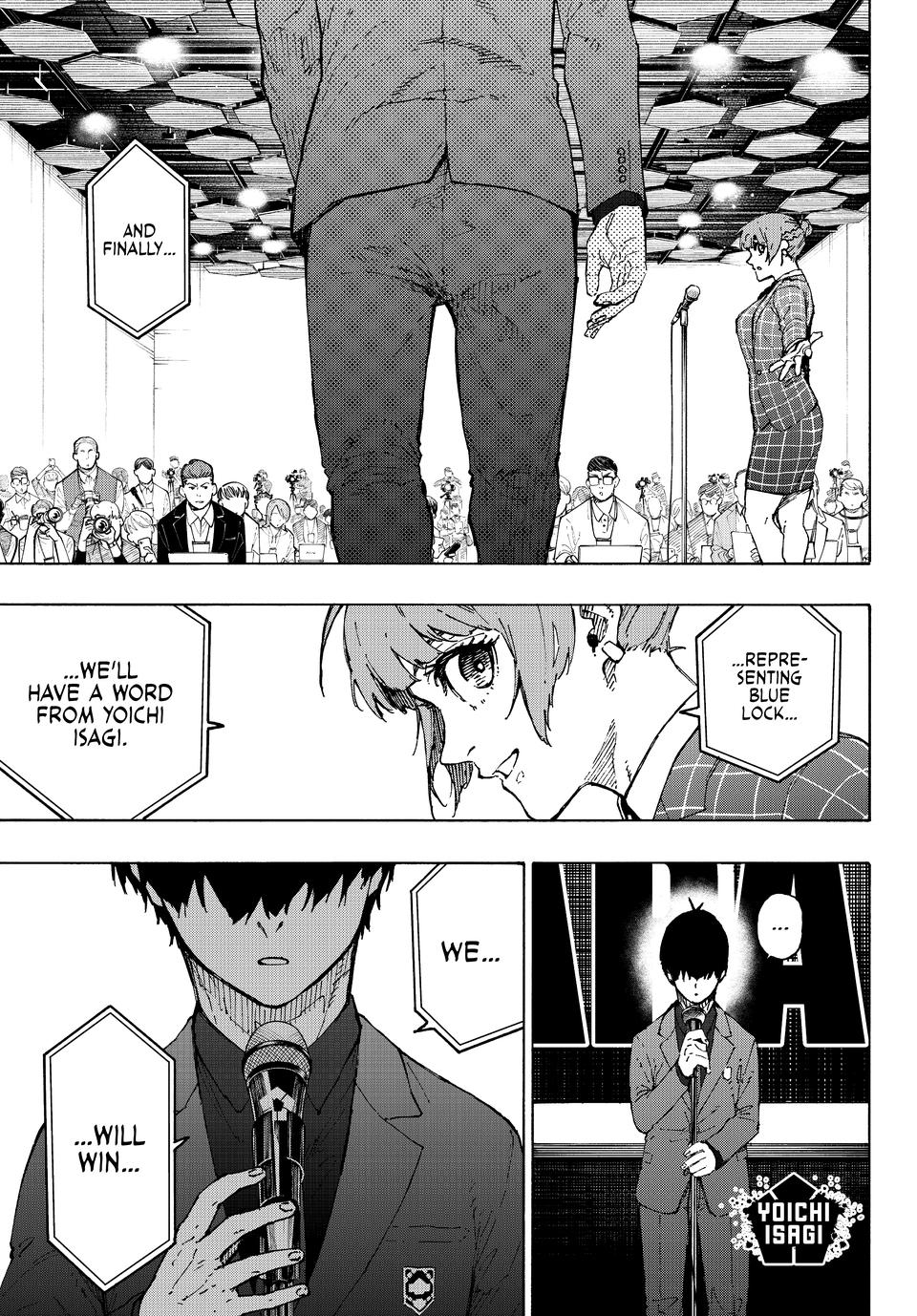 Blue Lock Chapter 303 page 17 - Chapter 303
