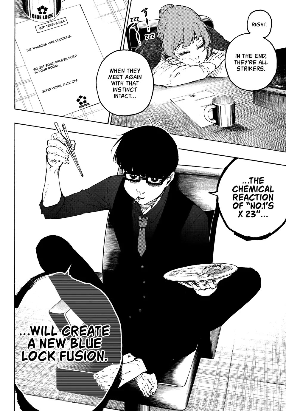 Blue Lock Chapter 305 page 20 - Chapter 305: X 23
