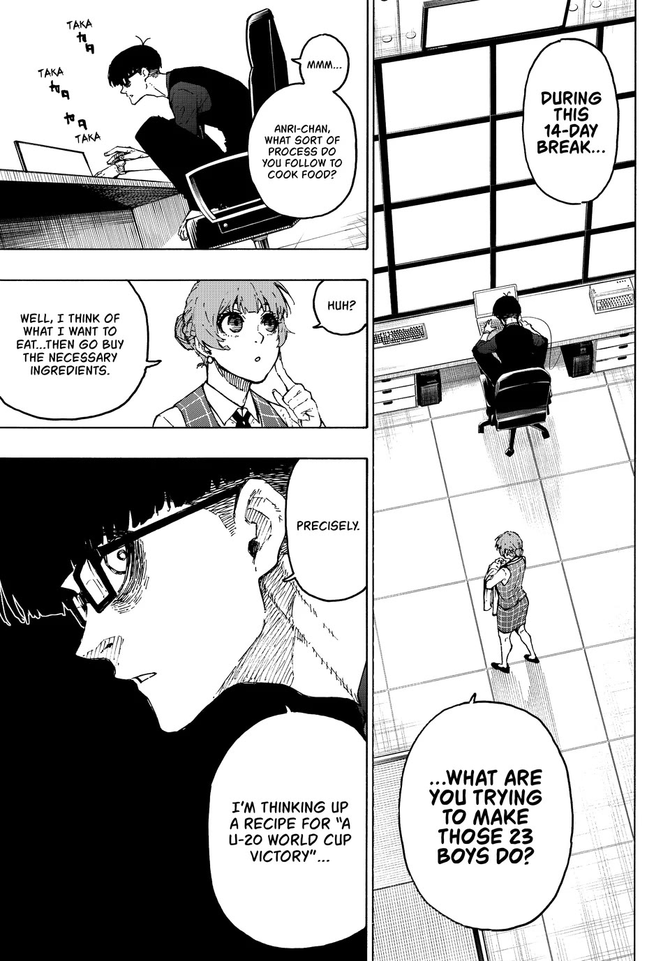 Blue Lock Chapter 305 page 3 - Chapter 305: X 23