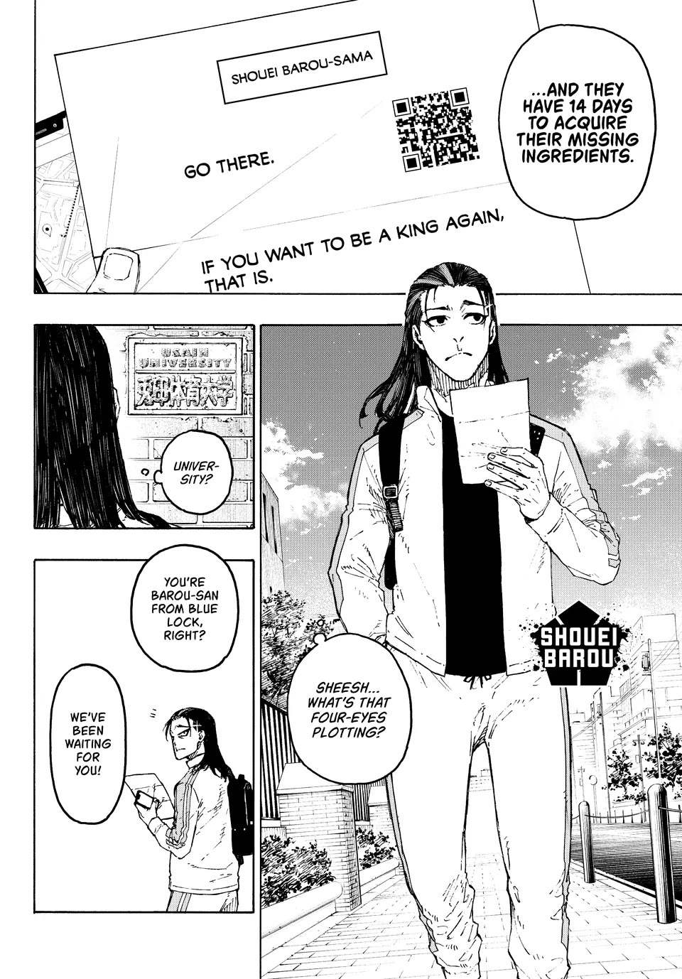 Blue Lock Chapter 305 page 4 - Chapter 305: X 23