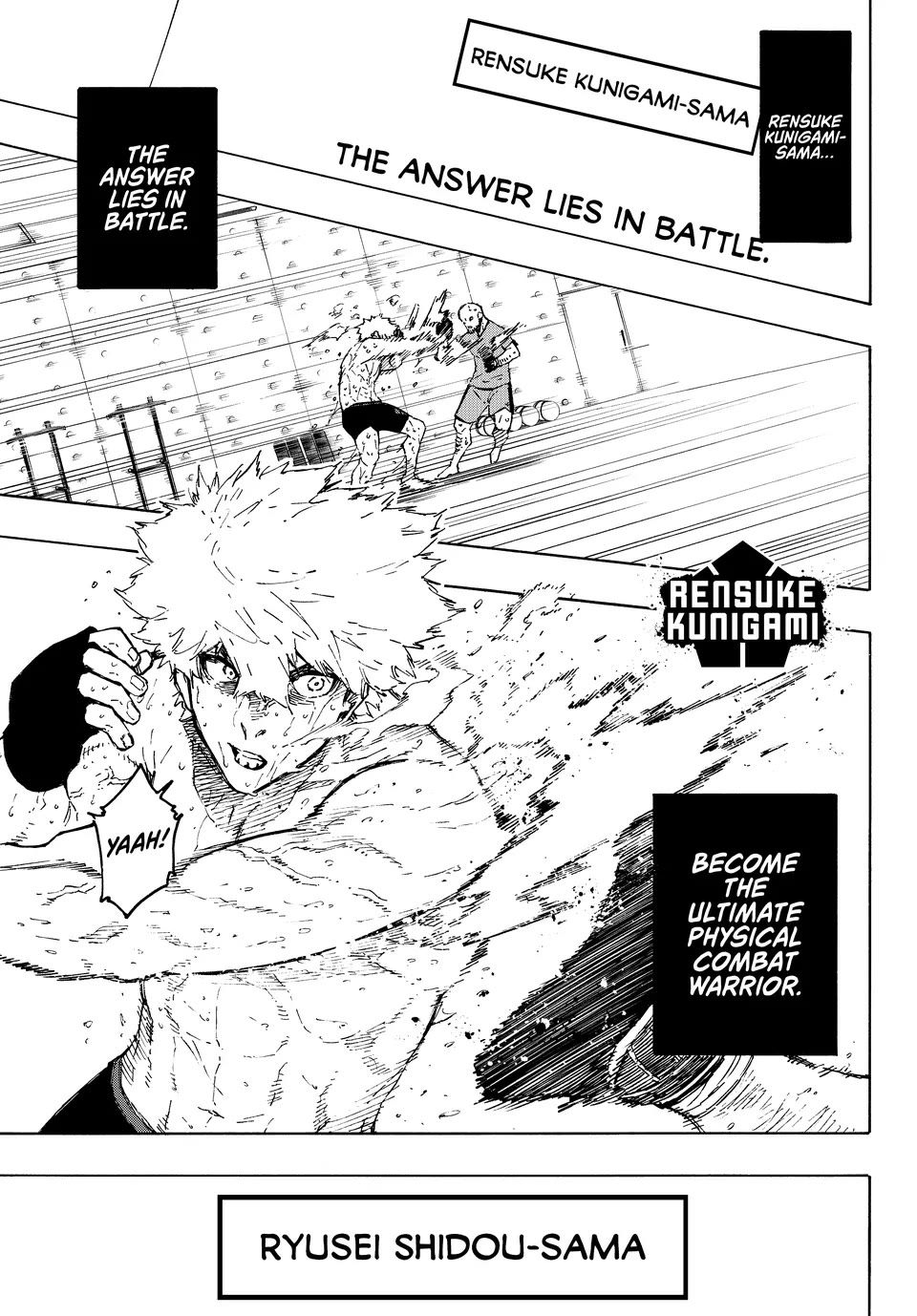 Blue Lock Chapter 305 page 9 - Chapter 305: X 23