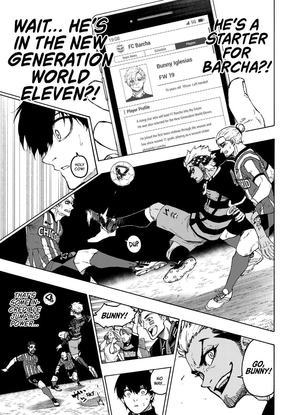 Blue Lock Chapter 307 page 18 - Chapter 307