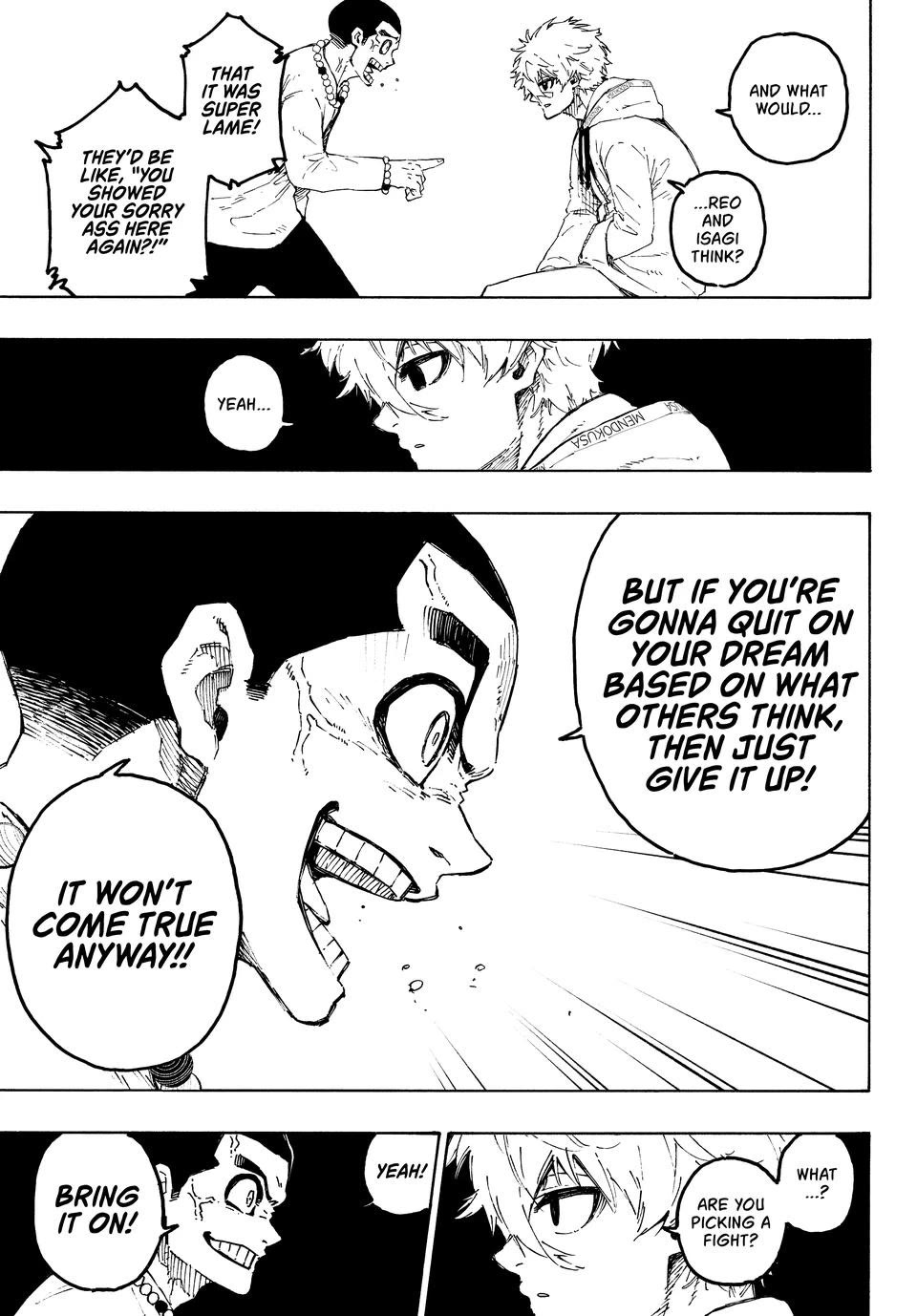Blue Lock Chapter 310 page 13 - Chapter 310: Give It Up