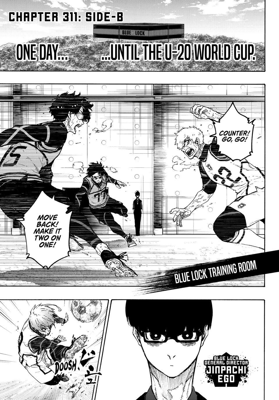 Blue Lock Chapter 311 page 1 - Chapter 311: Side-B