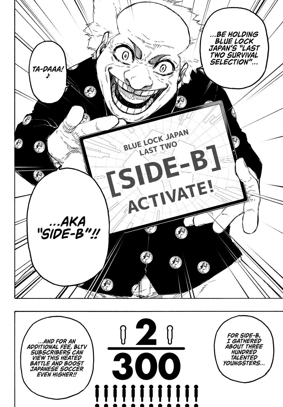 Blue Lock Chapter 311 page 10 - Chapter 311: Side-B