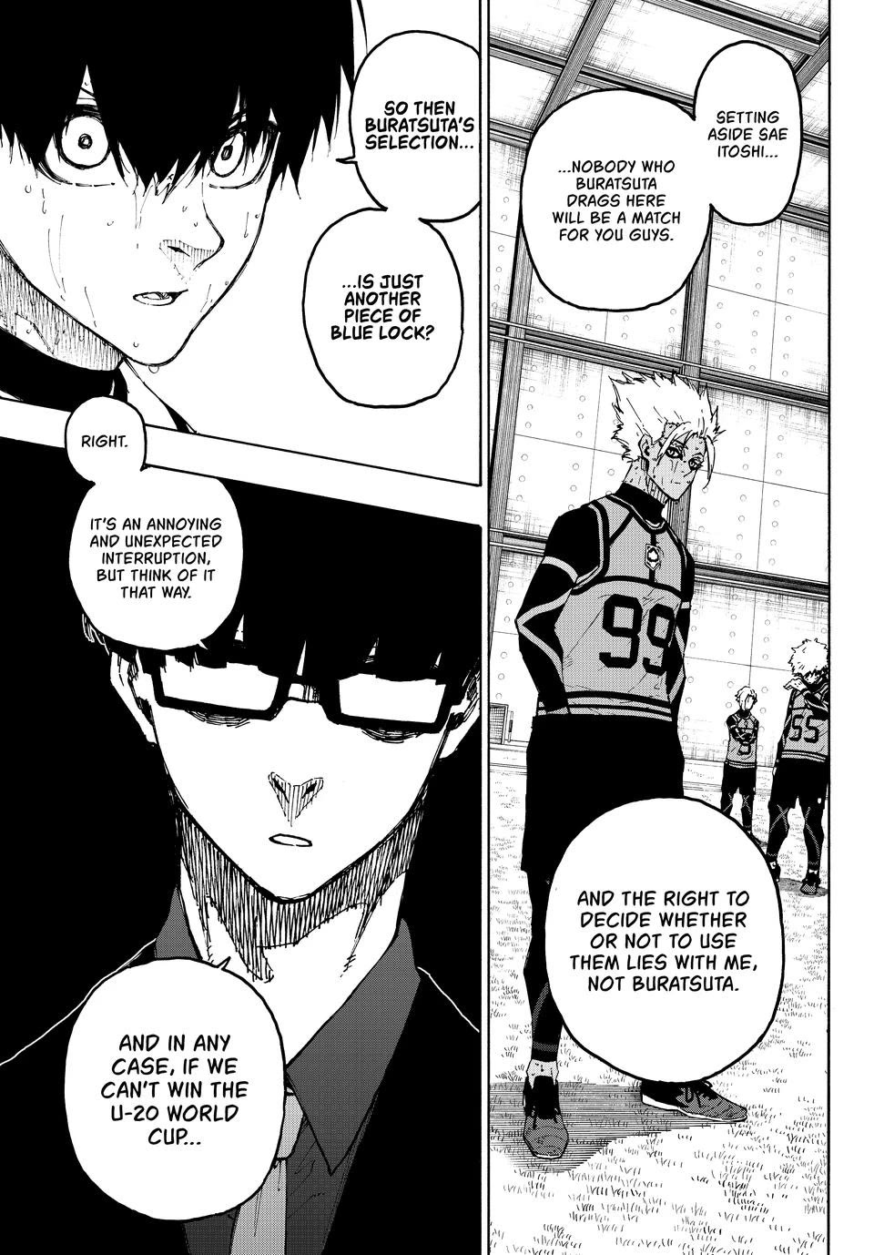 Blue Lock Chapter 311 page 15 - Chapter 311: Side-B