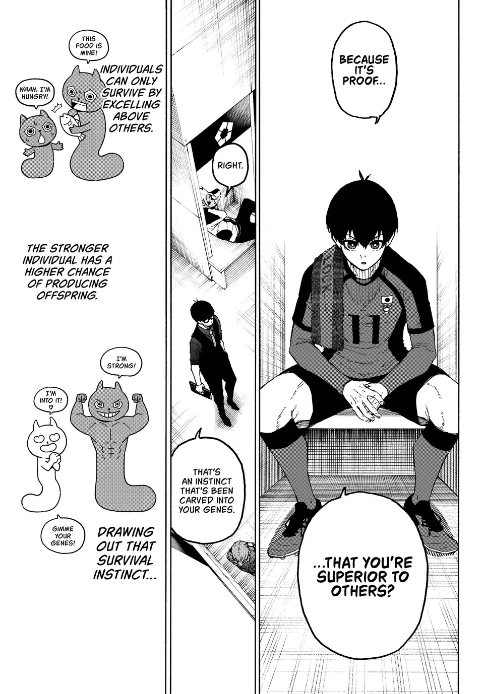 Blue Lock Chapter 318 page 13 - Chapter 318: Yearning for Victory