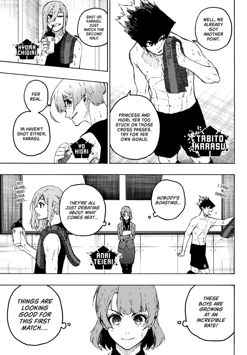 Blue Lock Chapter 318 page 3 - Chapter 318: Yearning for Victory