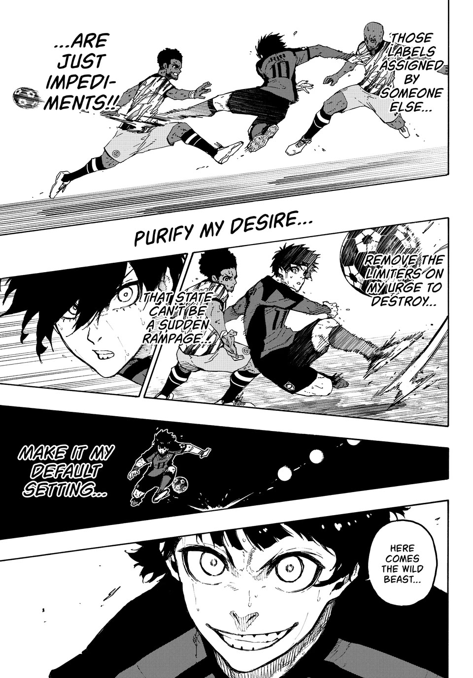 Blue Lock Chapter 320 page 10 - Chapter 320: Hero or Death