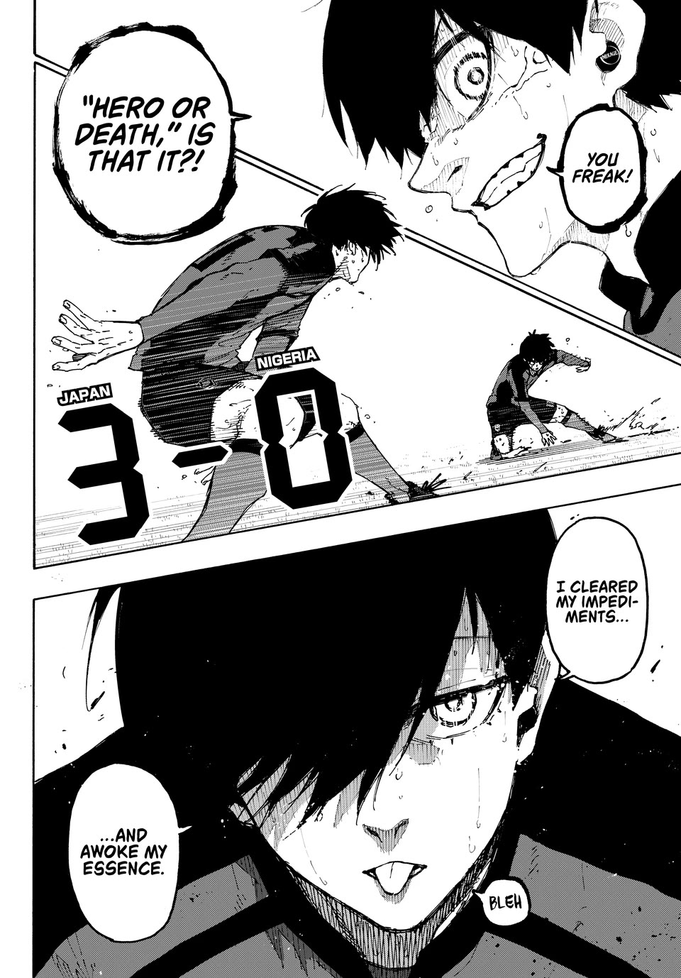 Blue Lock Chapter 320 page 17 - Chapter 320: Hero or Death
