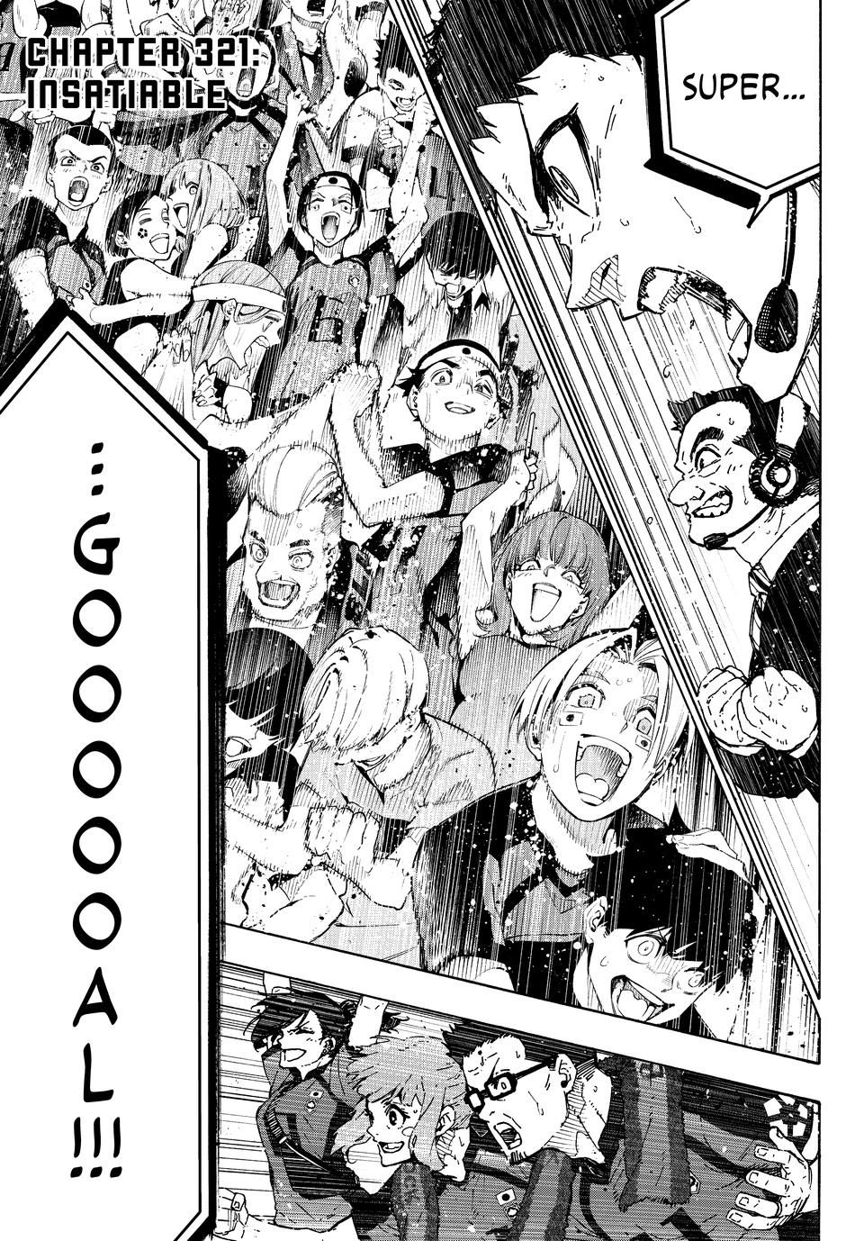 Blue Lock Chapter 321 page 1 - Chapter 321