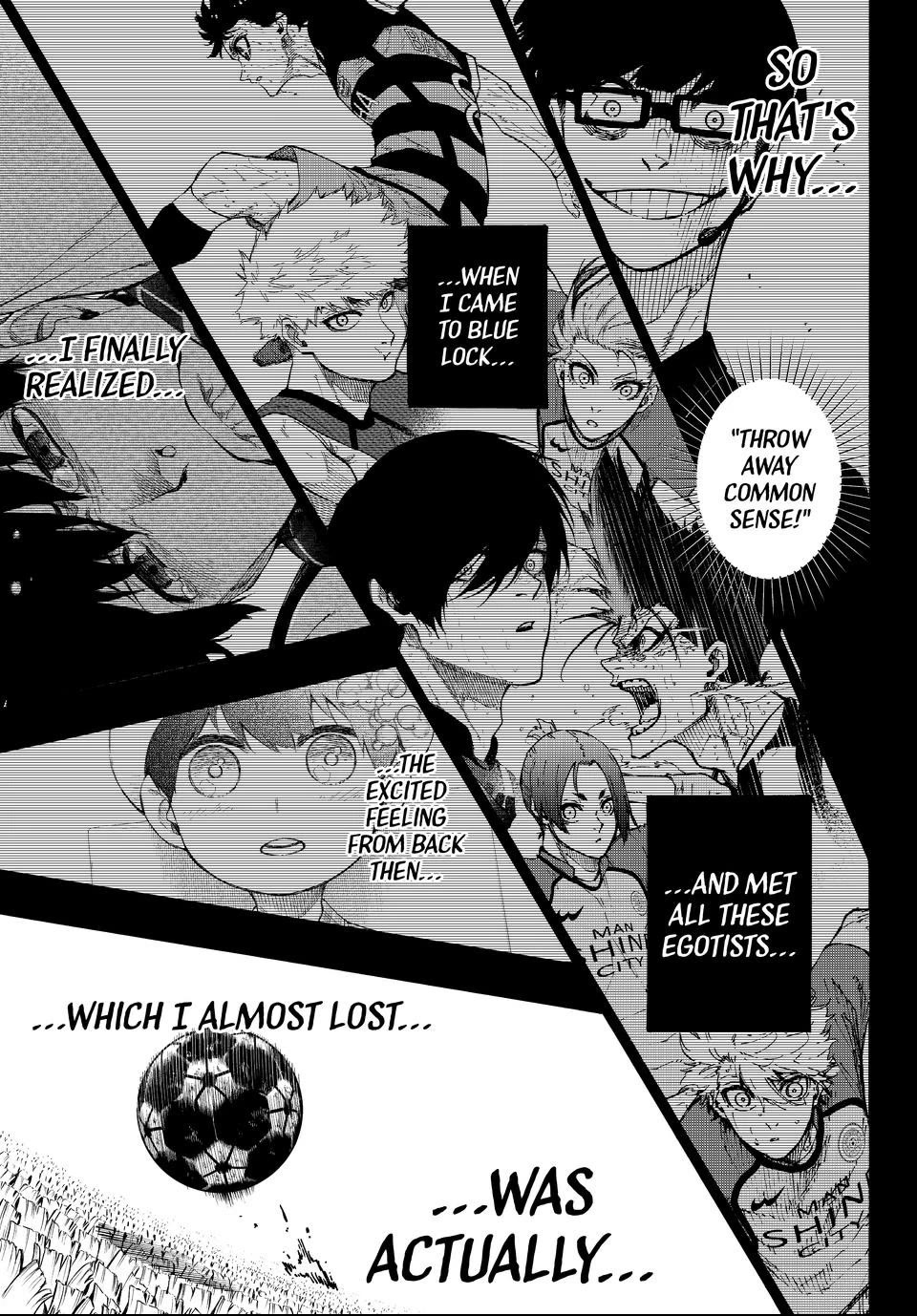 Blue Lock Chapter 322 page 14 - Chapter 322: Myself