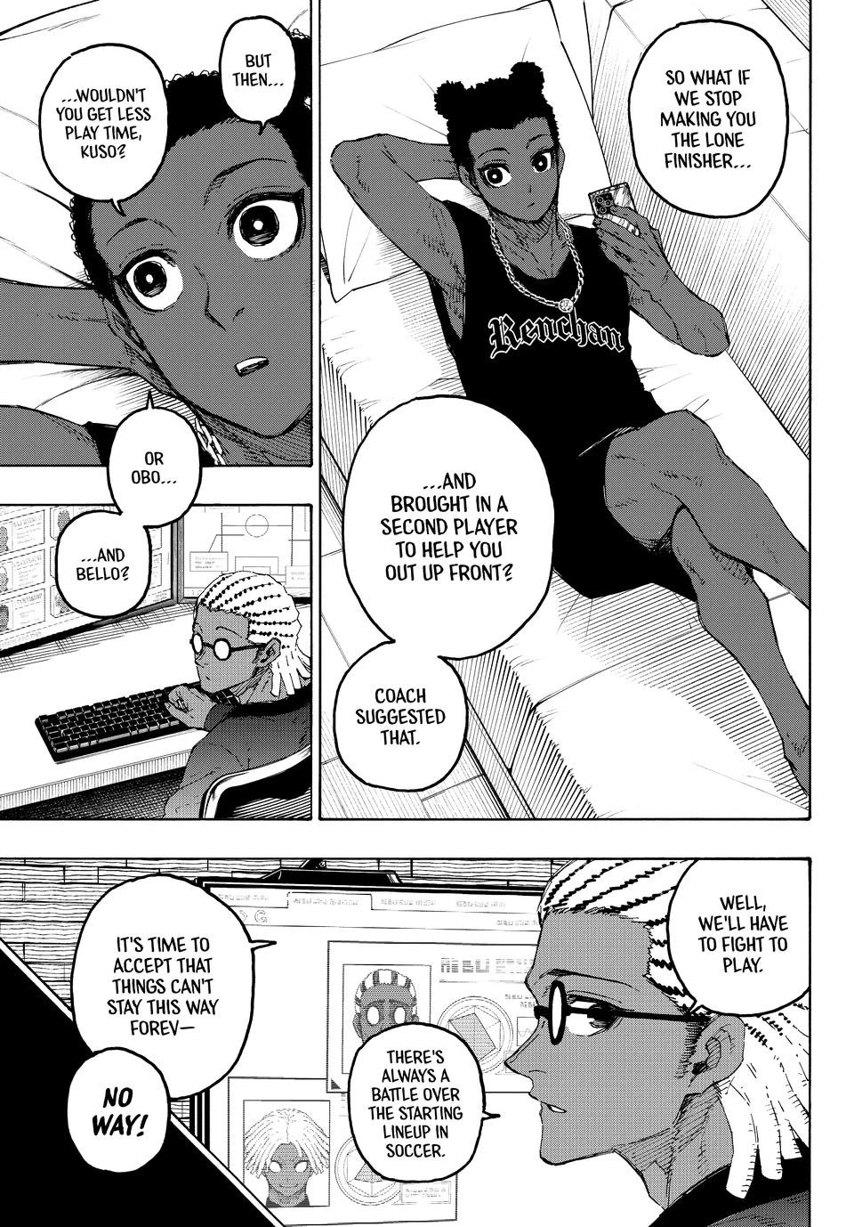 Blue Lock Chapter 323 page 11 - Chapter 323: Shinning Hope