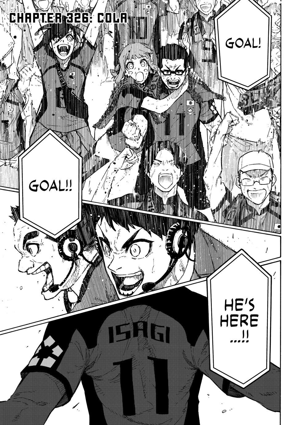 Blue Lock Chapter 326 page 1 - Chapter 326
