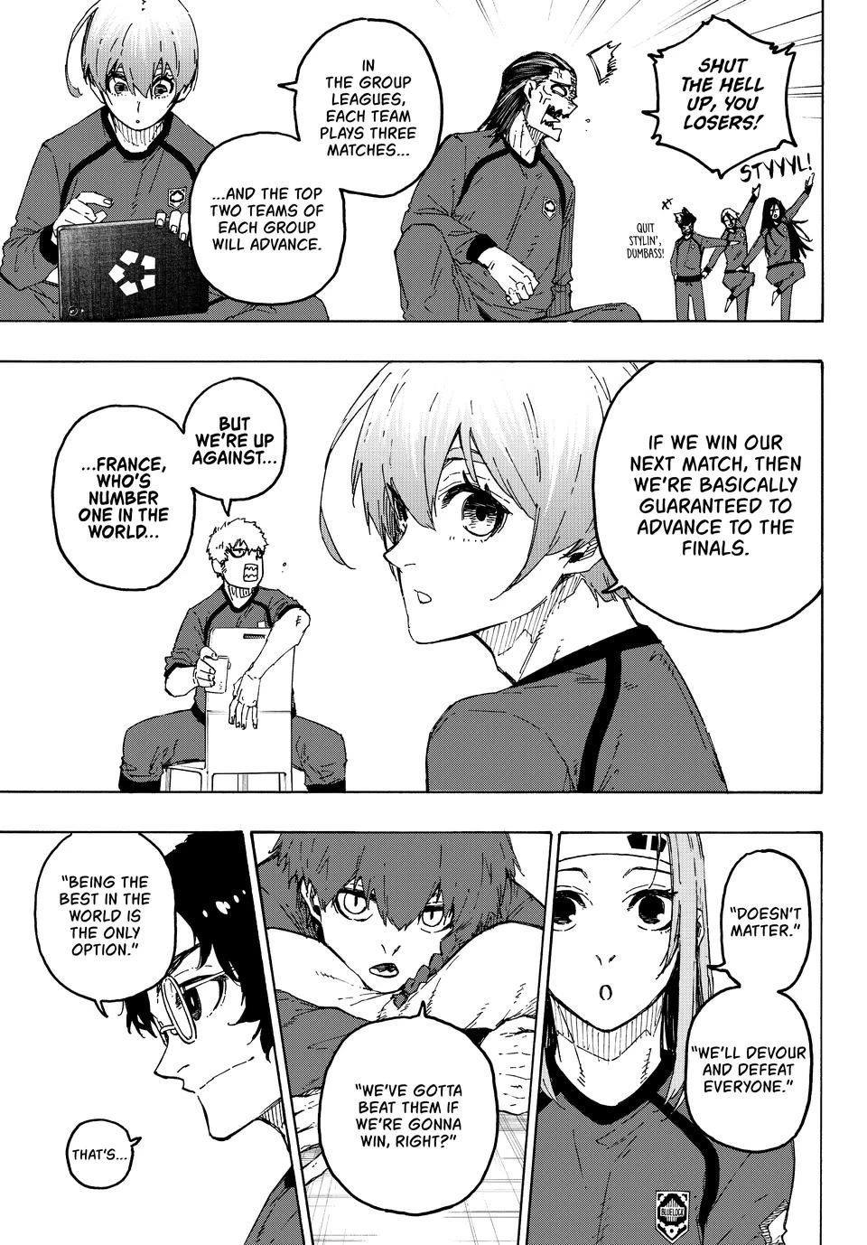 Blue Lock Chapter 329 page 8 - Chapter 329