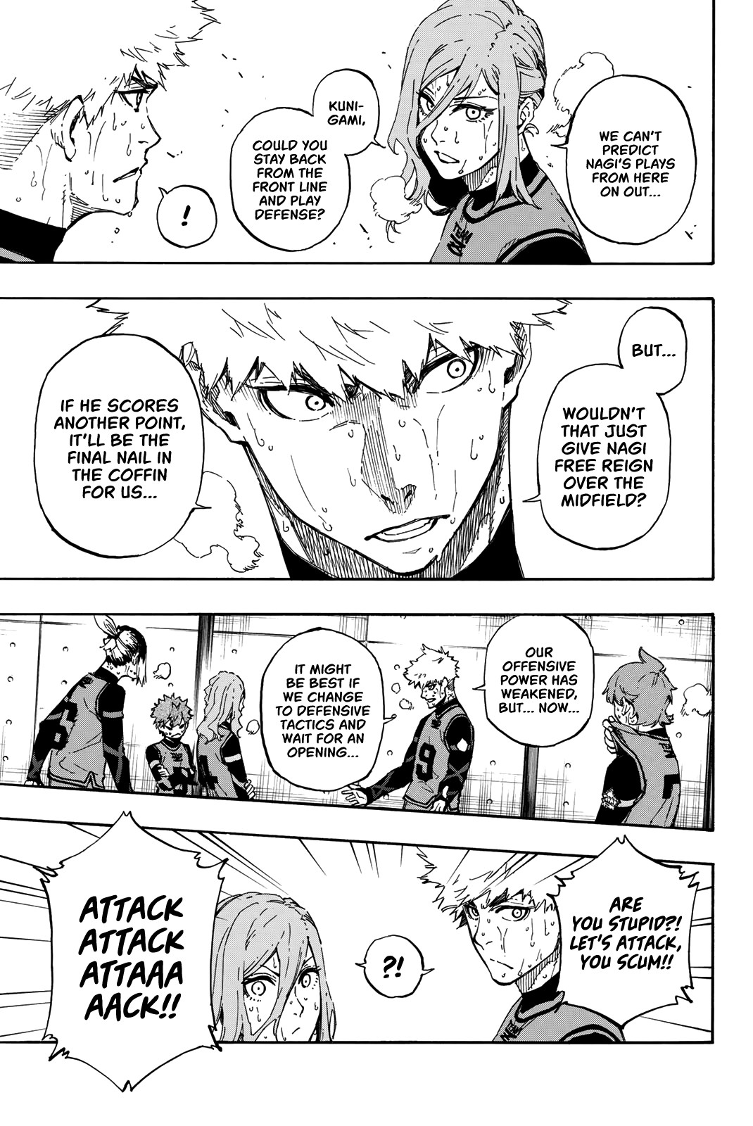 Blue Lock Chapter 33 page 4 - Chapter 33: Wave Attack