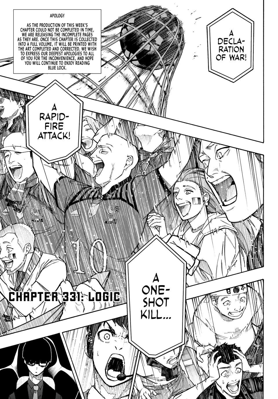 Blue Lock Chapter 331 thumbnail