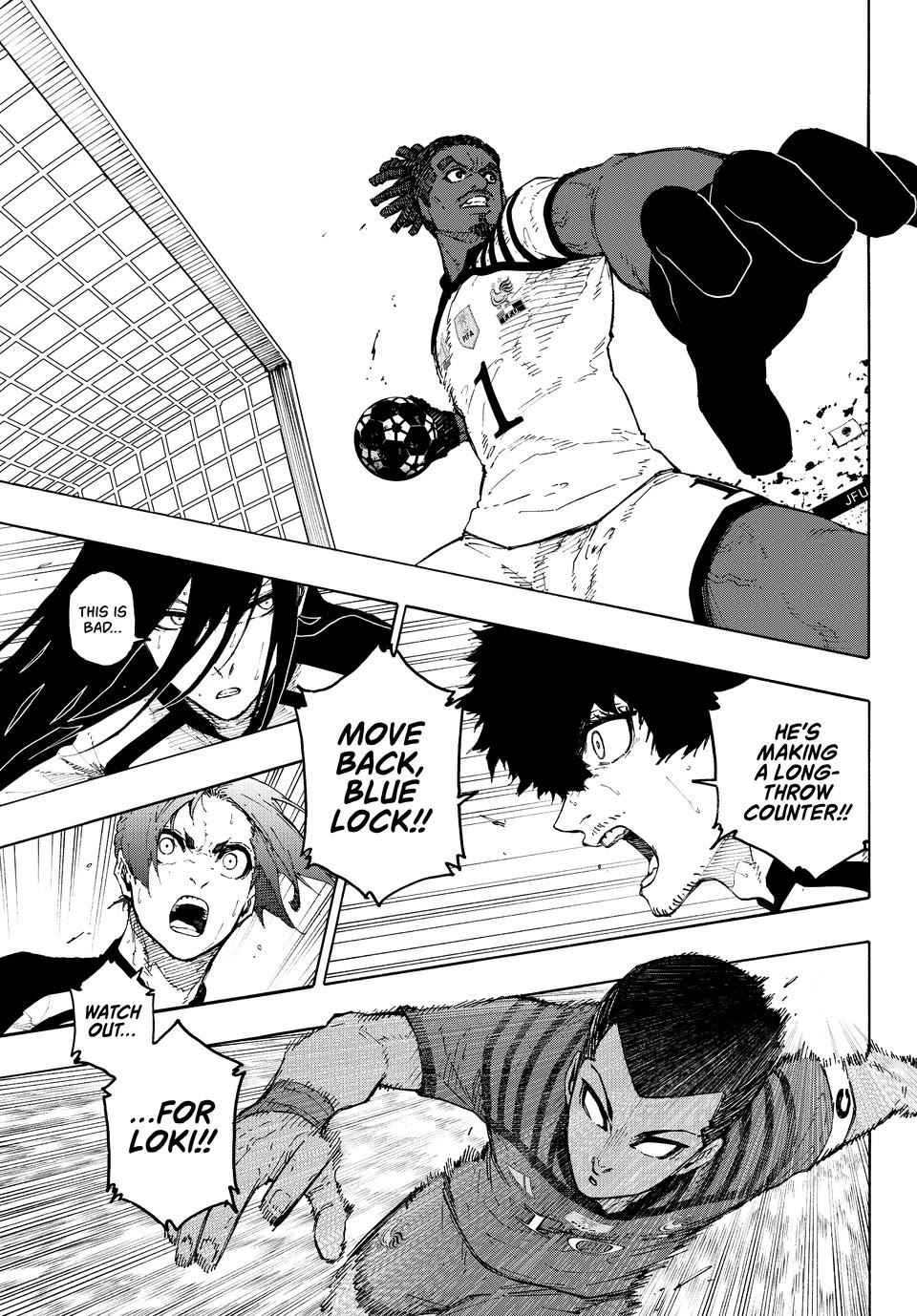Blue Lock Chapter 335 page 1 - Chapter 335