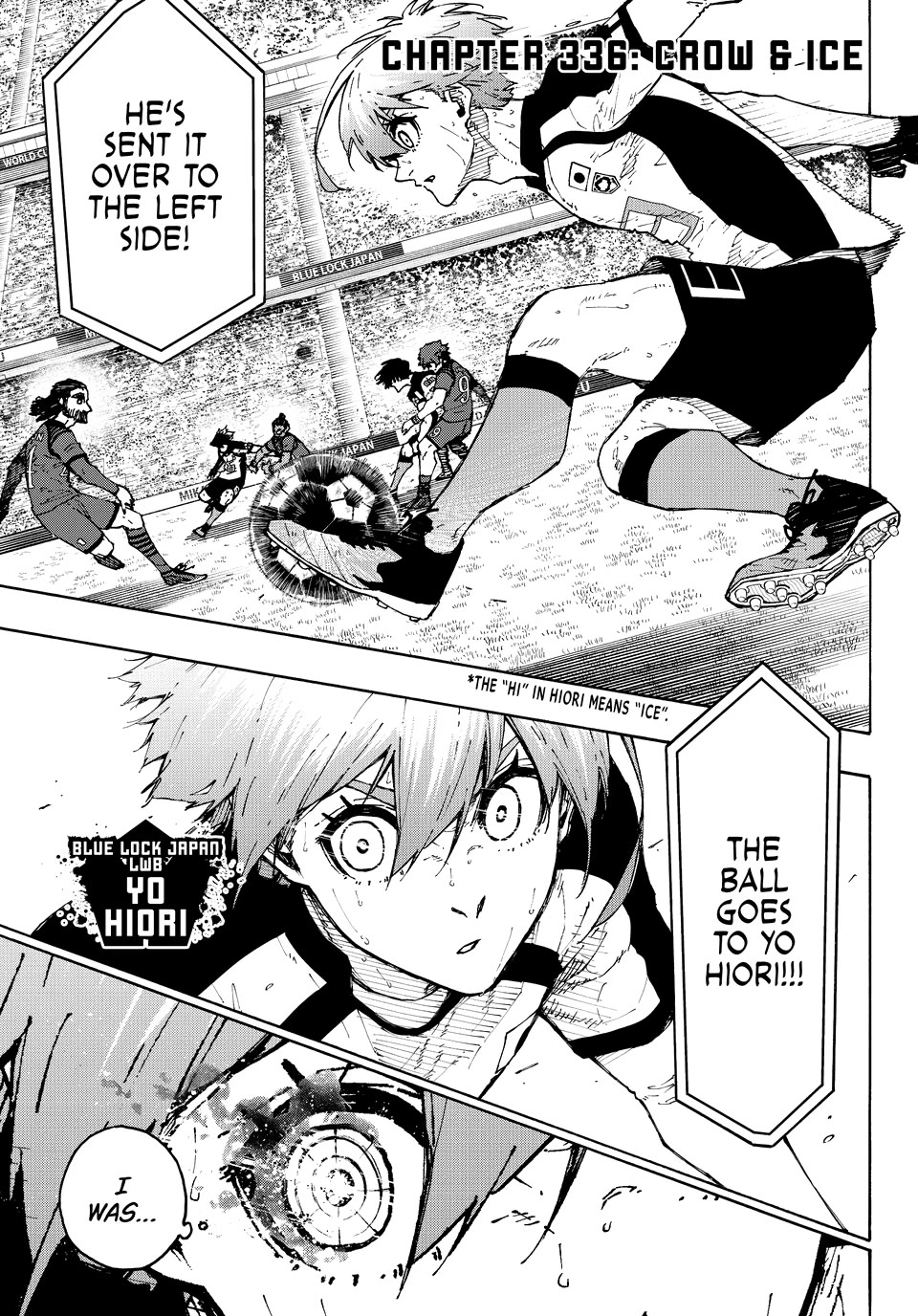 Blue Lock Chapter 336 page 1 - Chapter 336
