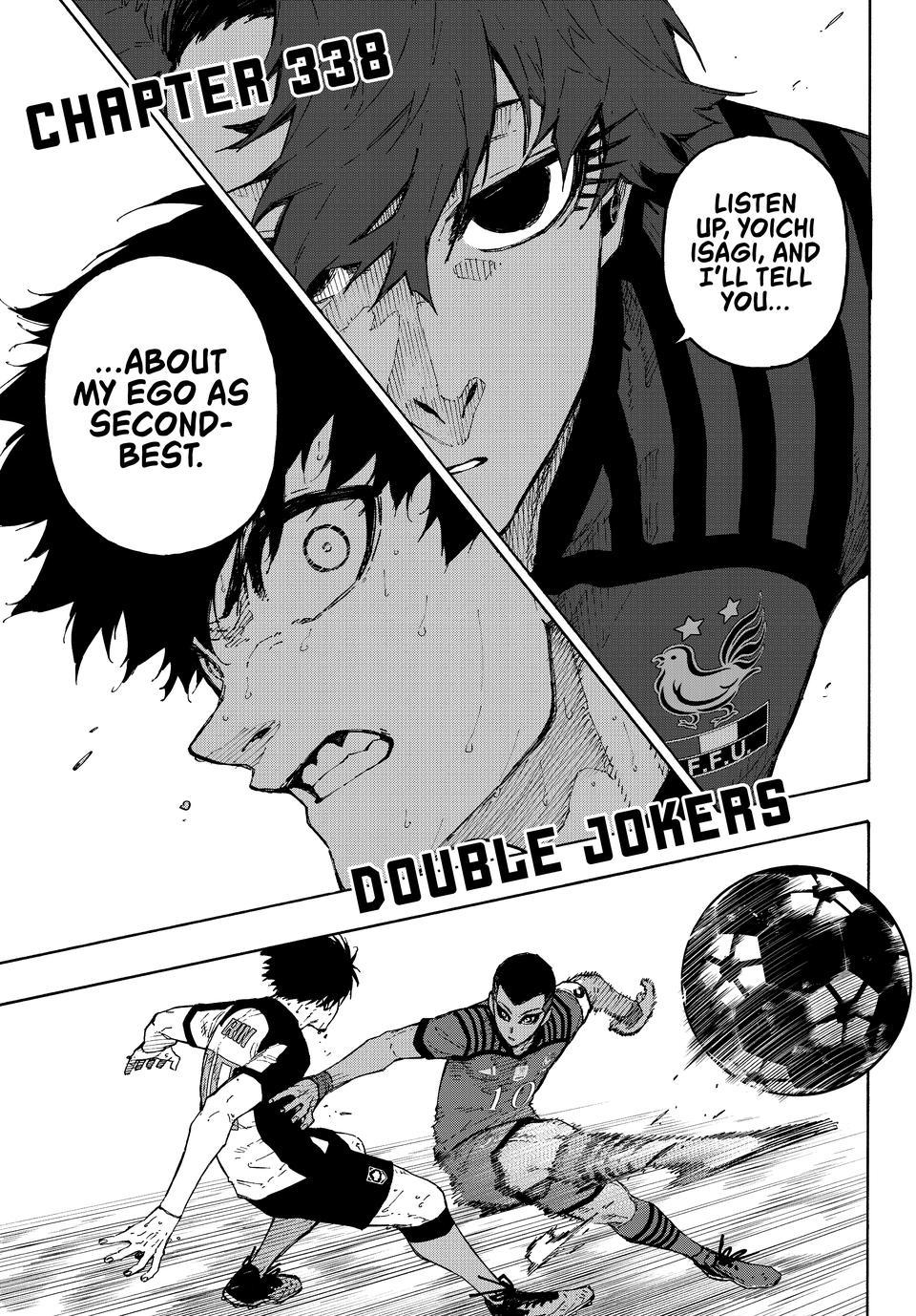 Blue Lock Chapter 338 page 1 - Chapter 338
