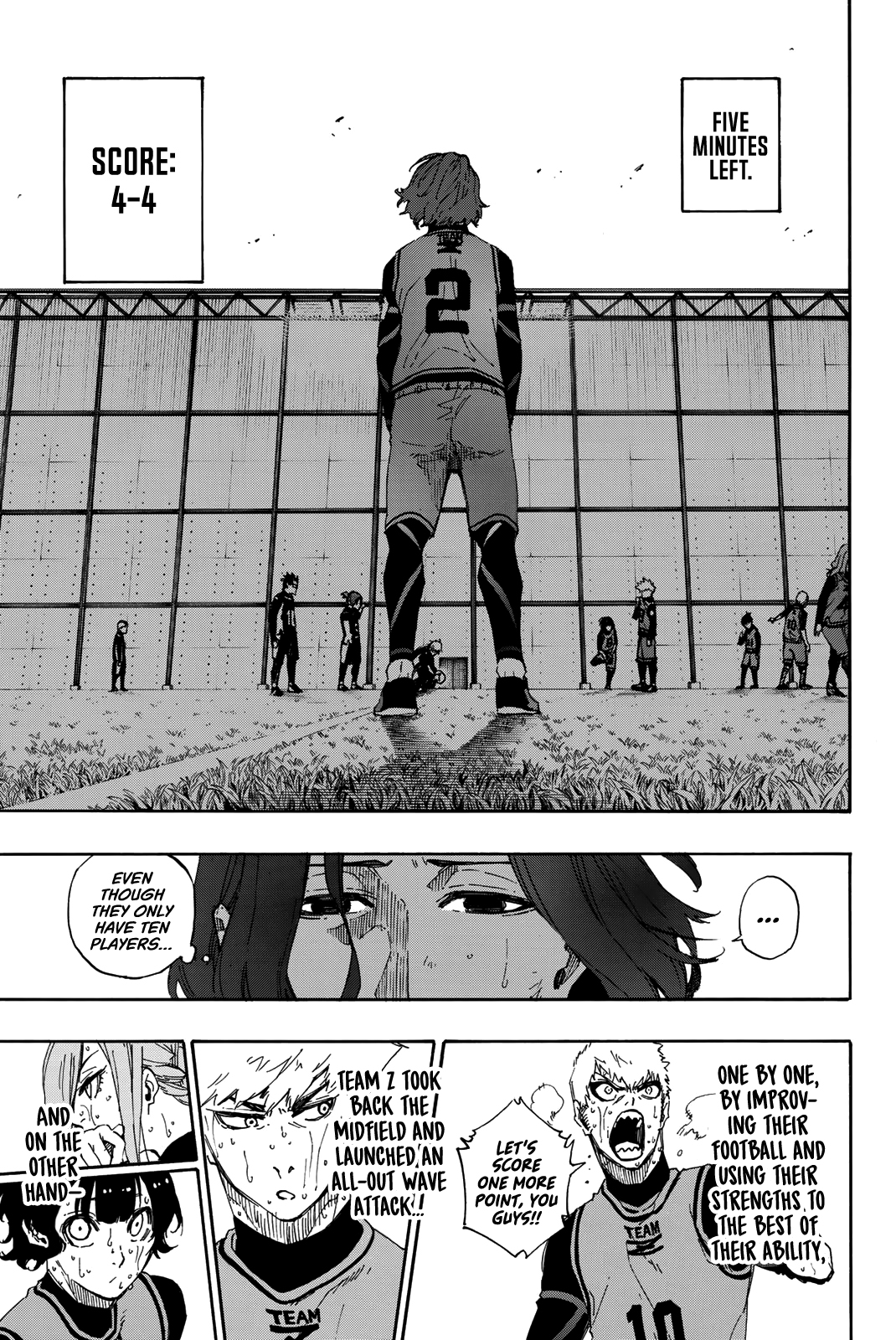 Blue Lock Chapter 34 page 6 - Chapter 34: At This Rate