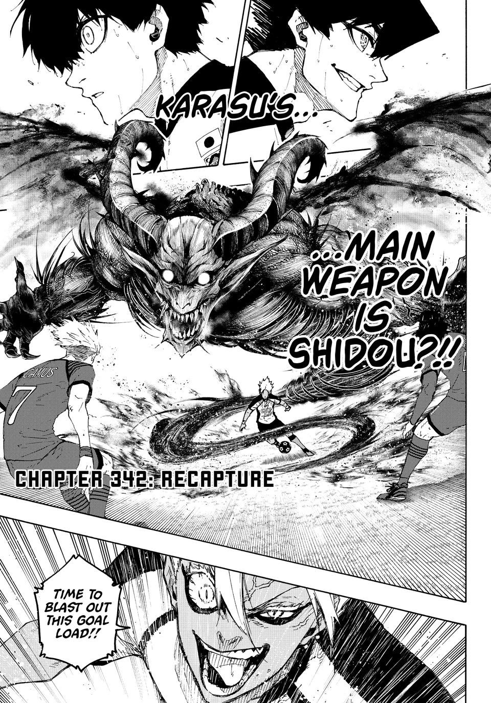 Blue Lock Chapter 342 page 1 - Chapter 342: Recapture