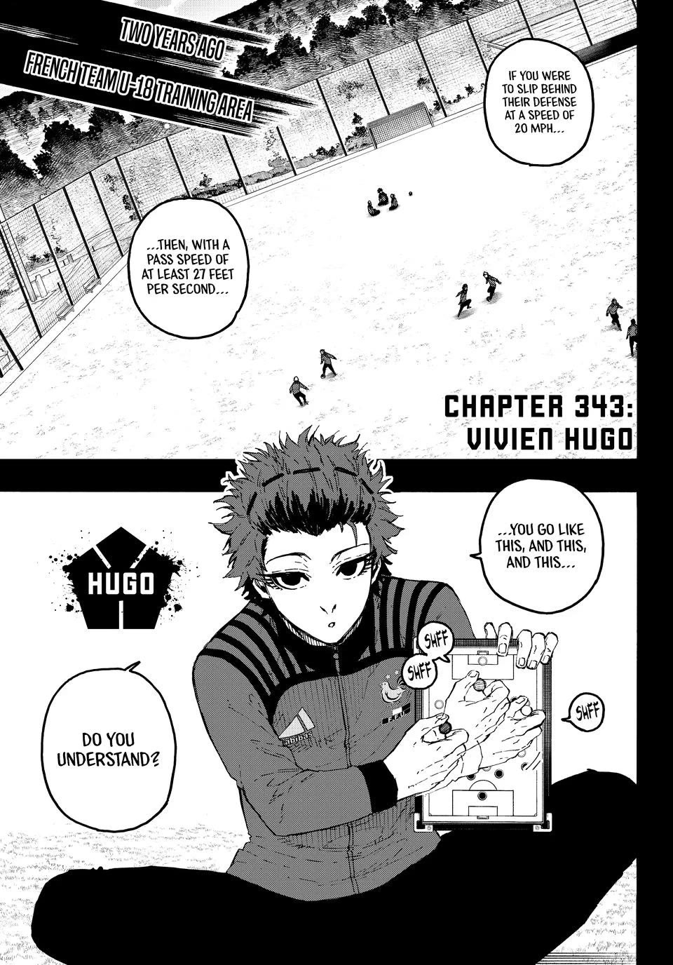 Blue Lock Chapter 343 page 1 - Chapter 343