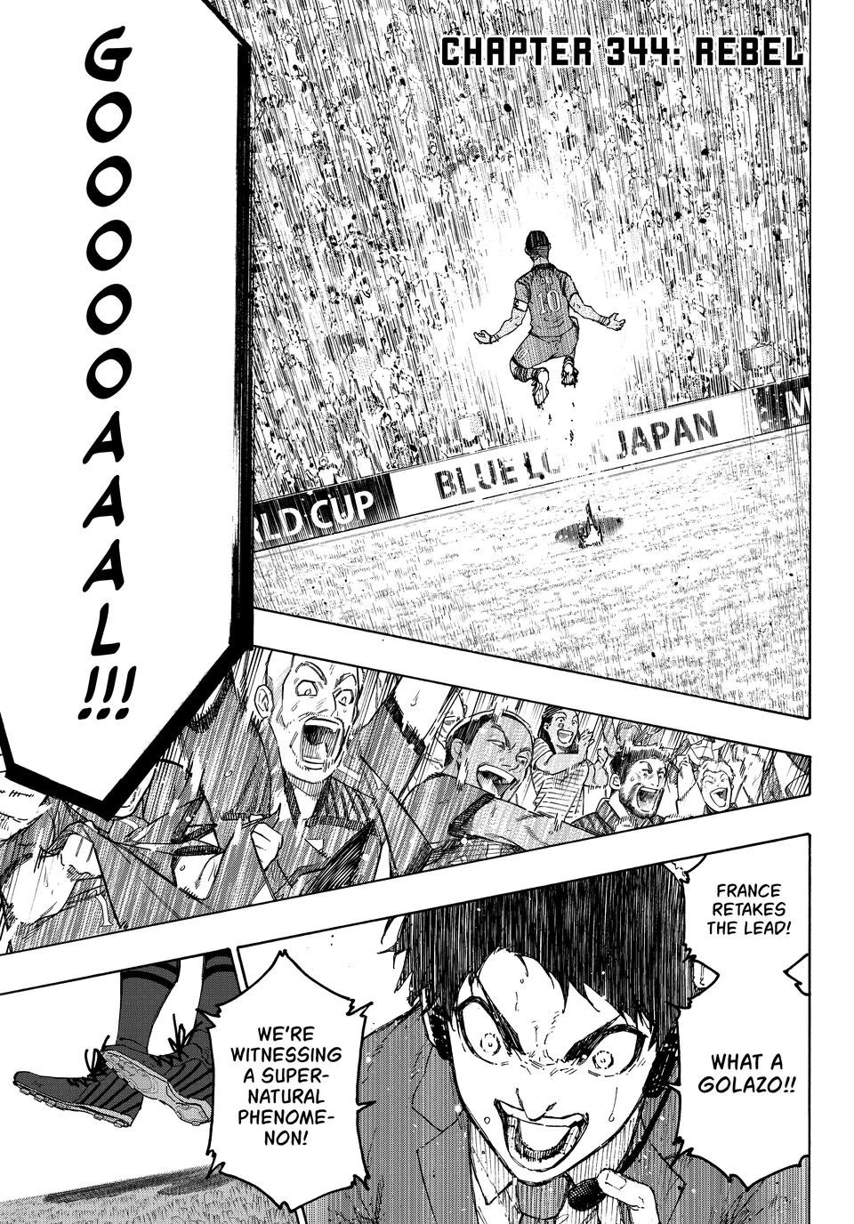 Blue Lock Chapter 344 page 1 - Chapter 344: Rebel