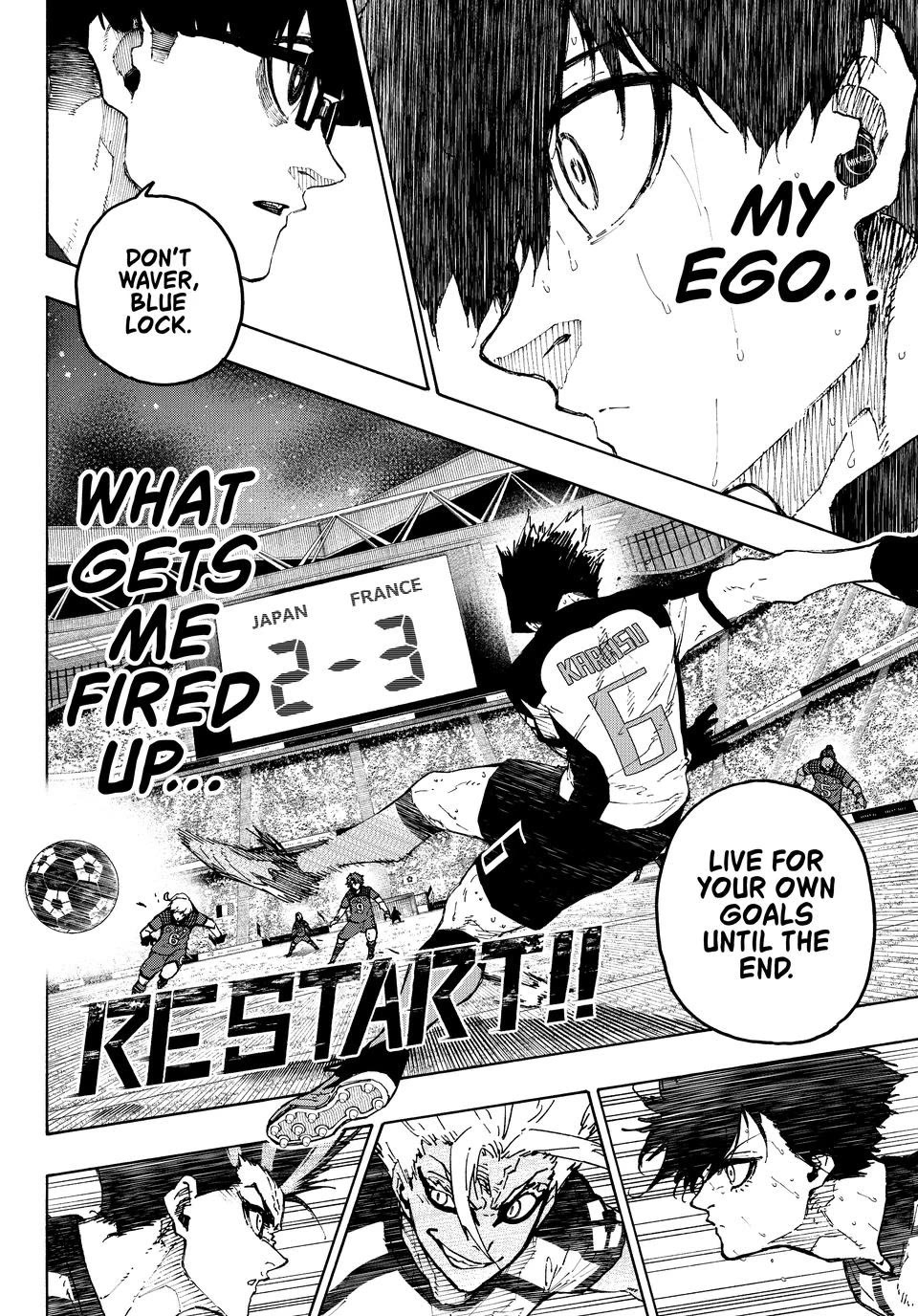 Blue Lock Chapter 344 page 12 - Chapter 344: Rebel